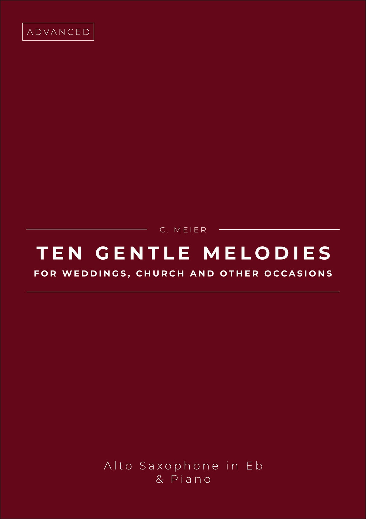 Ten Gentle Melodies For Weddings, Church And Other Occasions
