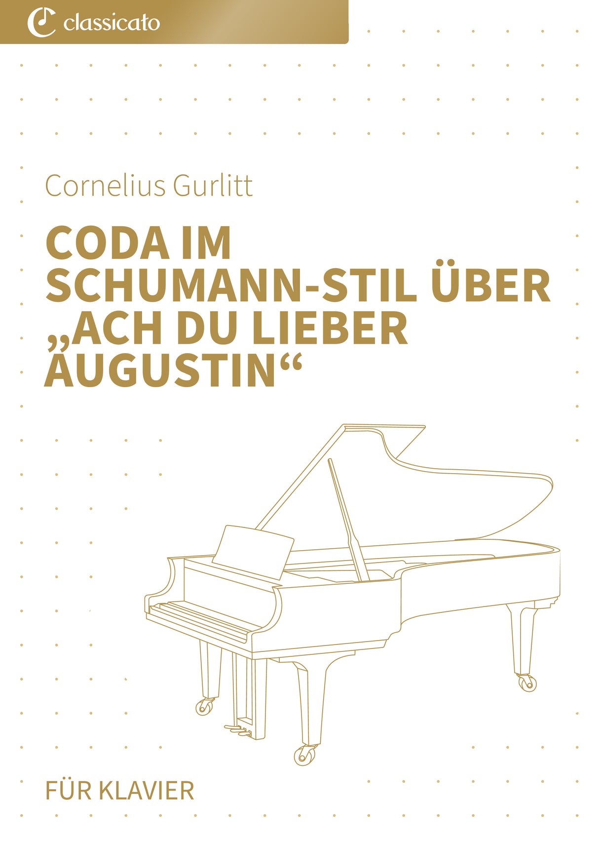 Coda im Schumann-Stil über „Ach du lieber Augustin“