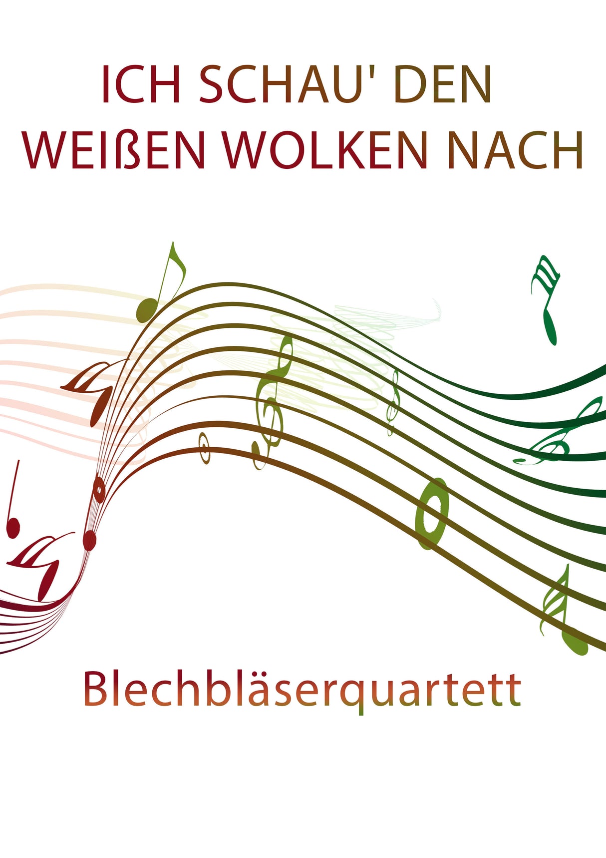 Ich schau' den weißen Wolken nach