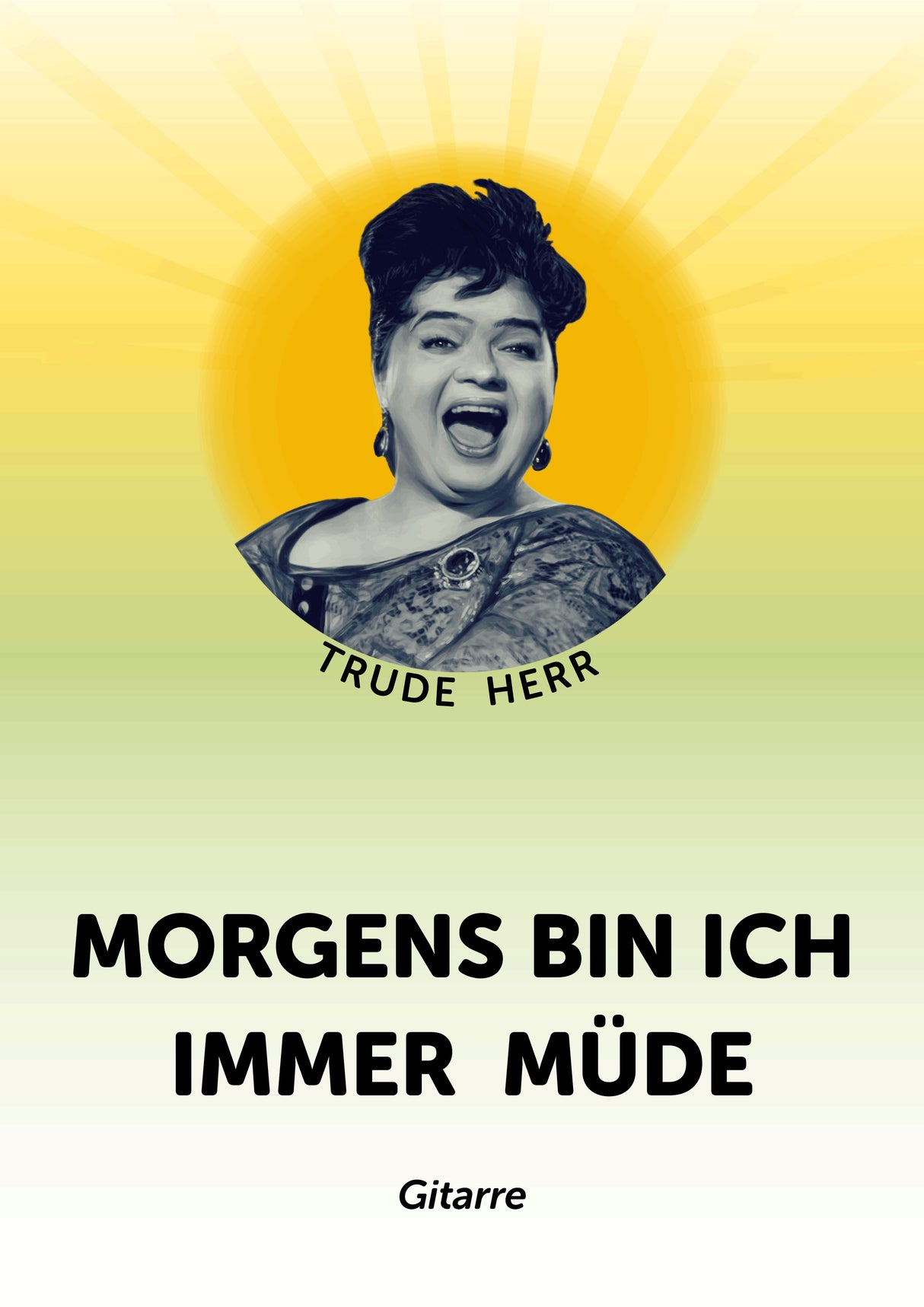 Morgens bin ich immer müde