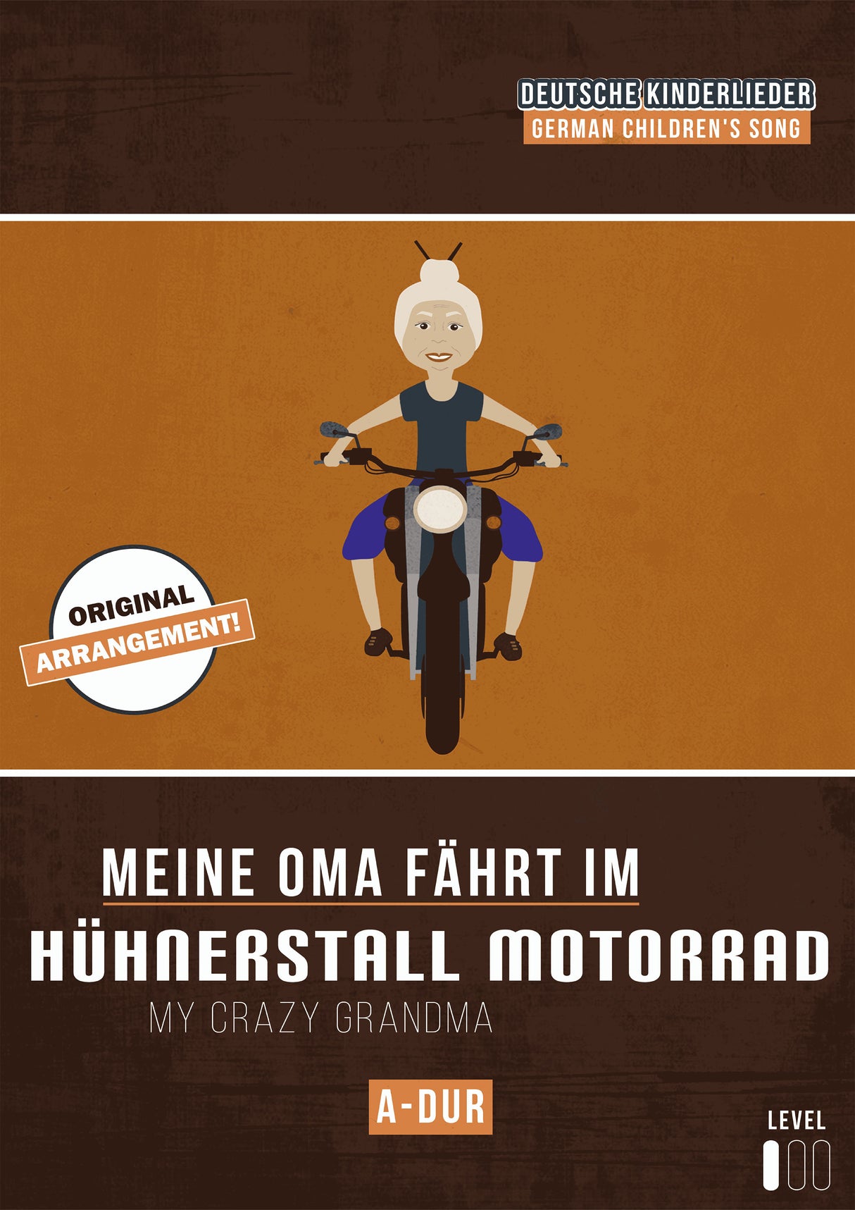 Meine Oma fährt im Hühnerstall Motorrad