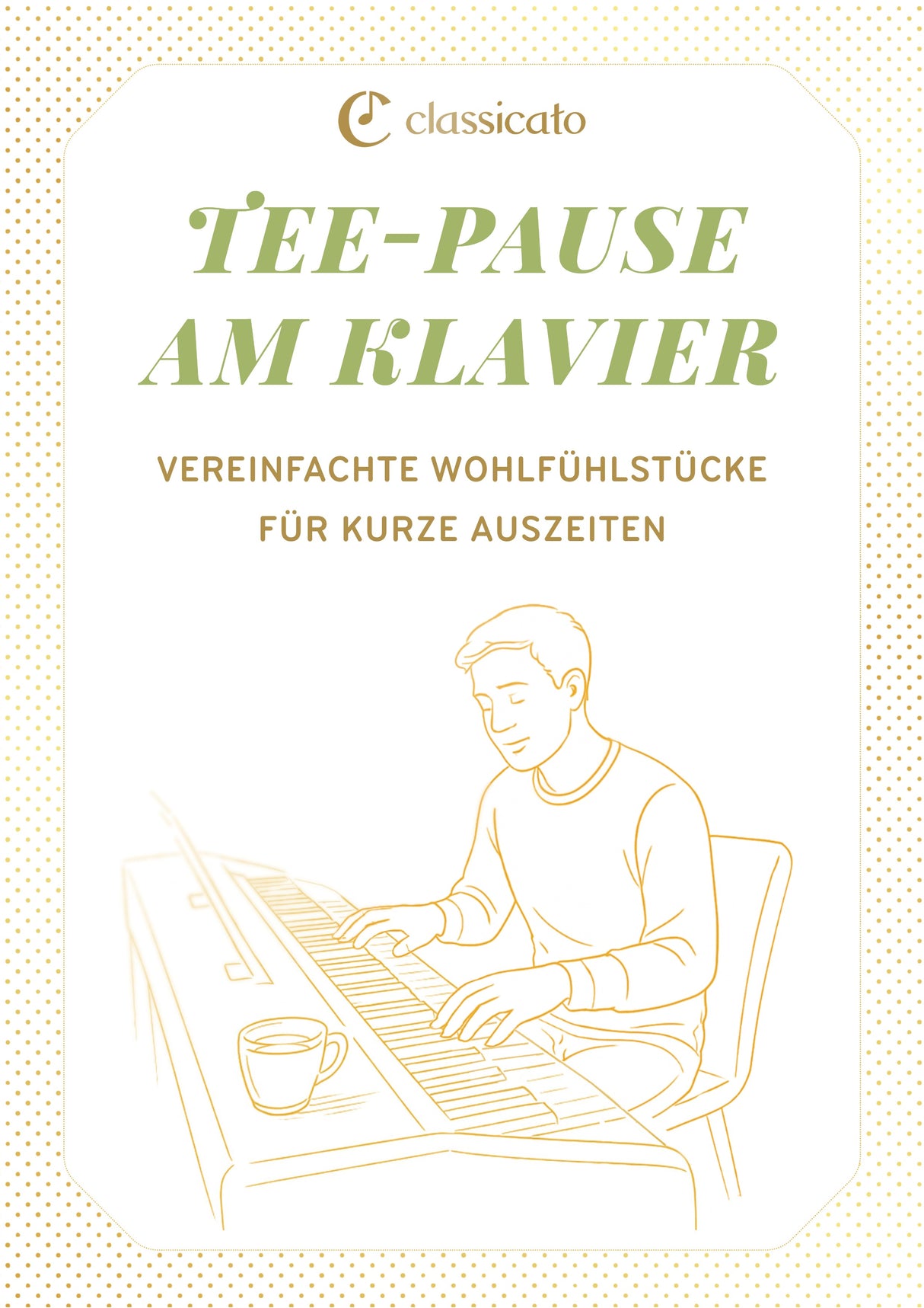 Tee-Pause am Klavier