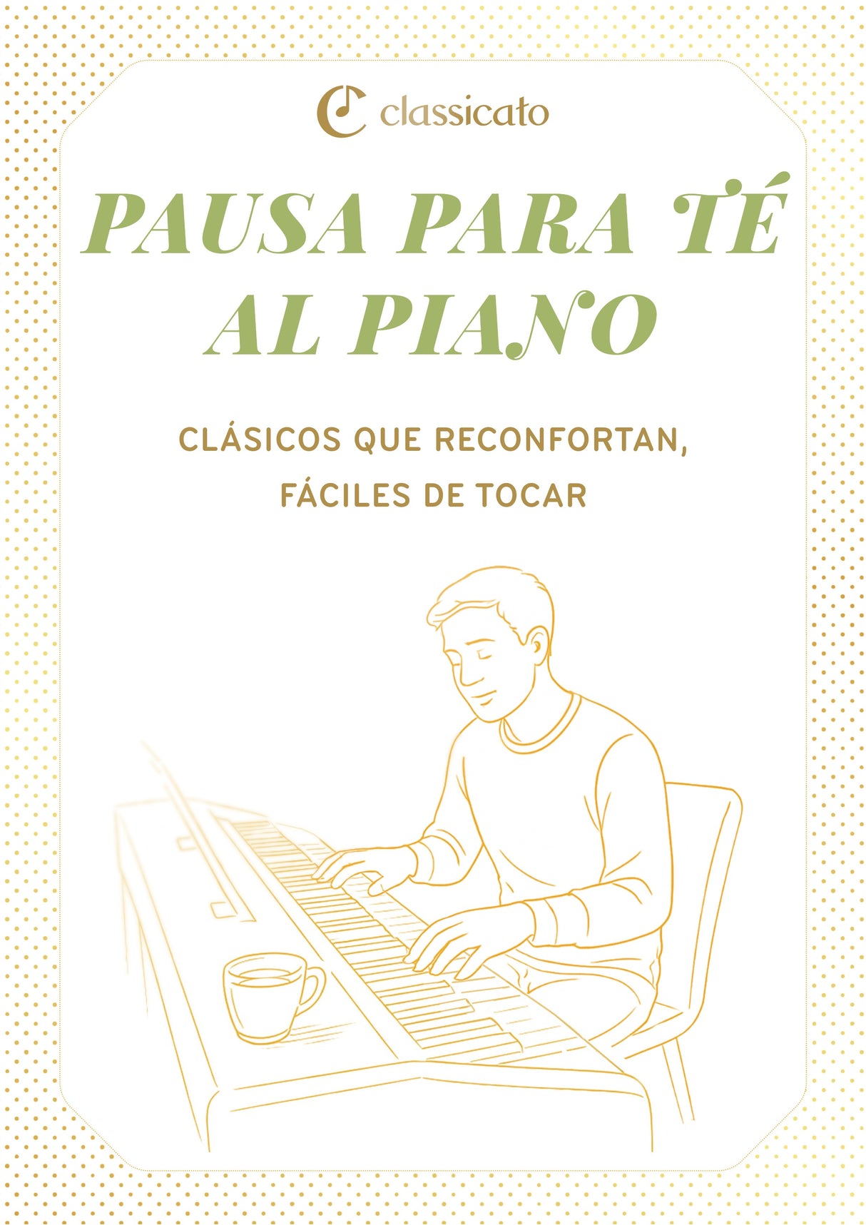 Pausa para té al piano
