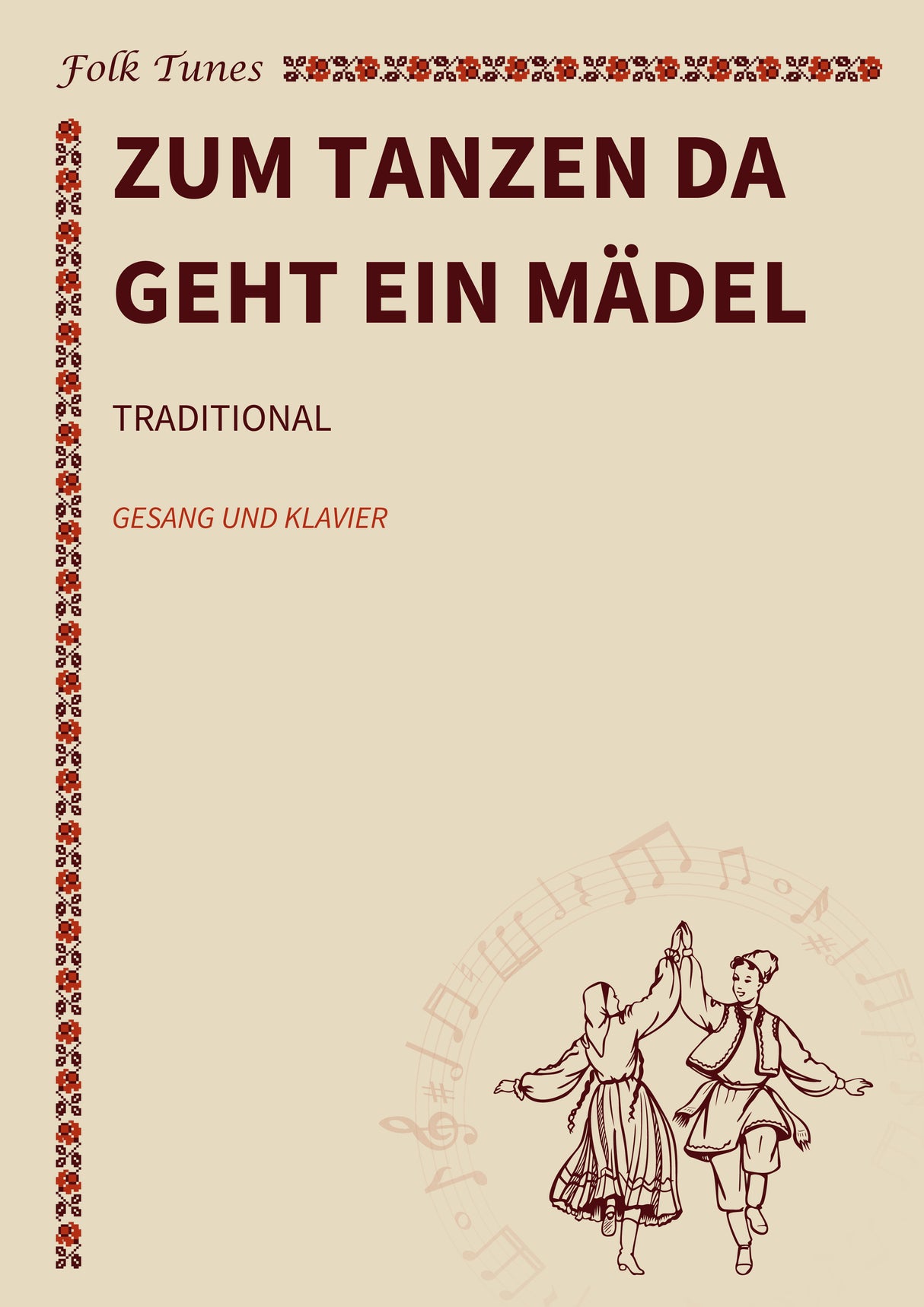 Zum Tanzen da geht ein Mädel