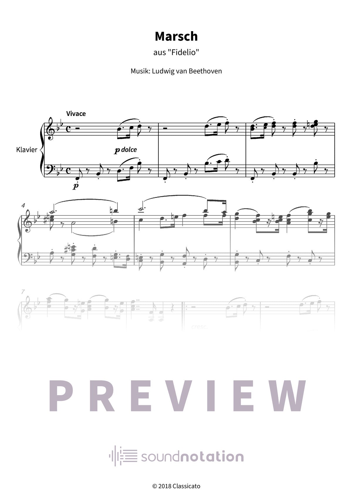 Marsch - Preview Page 1