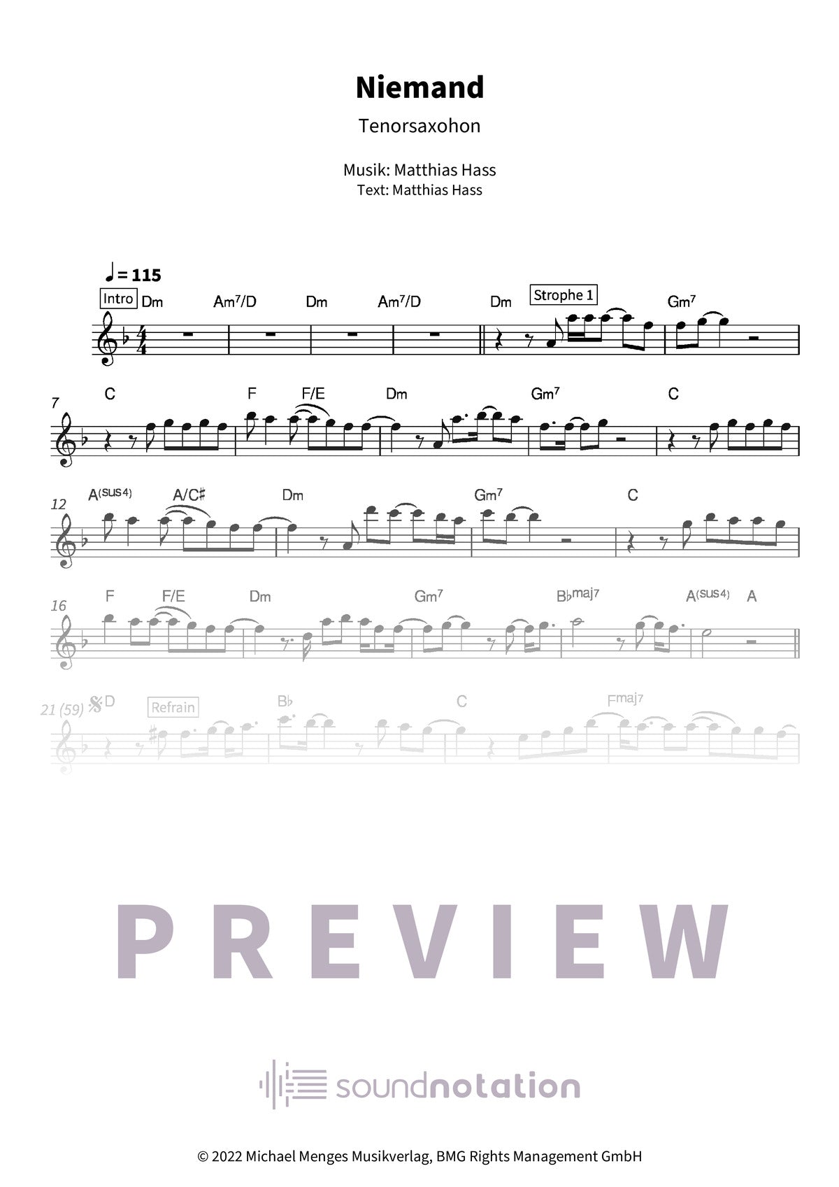 Niemand - Preview Page 1