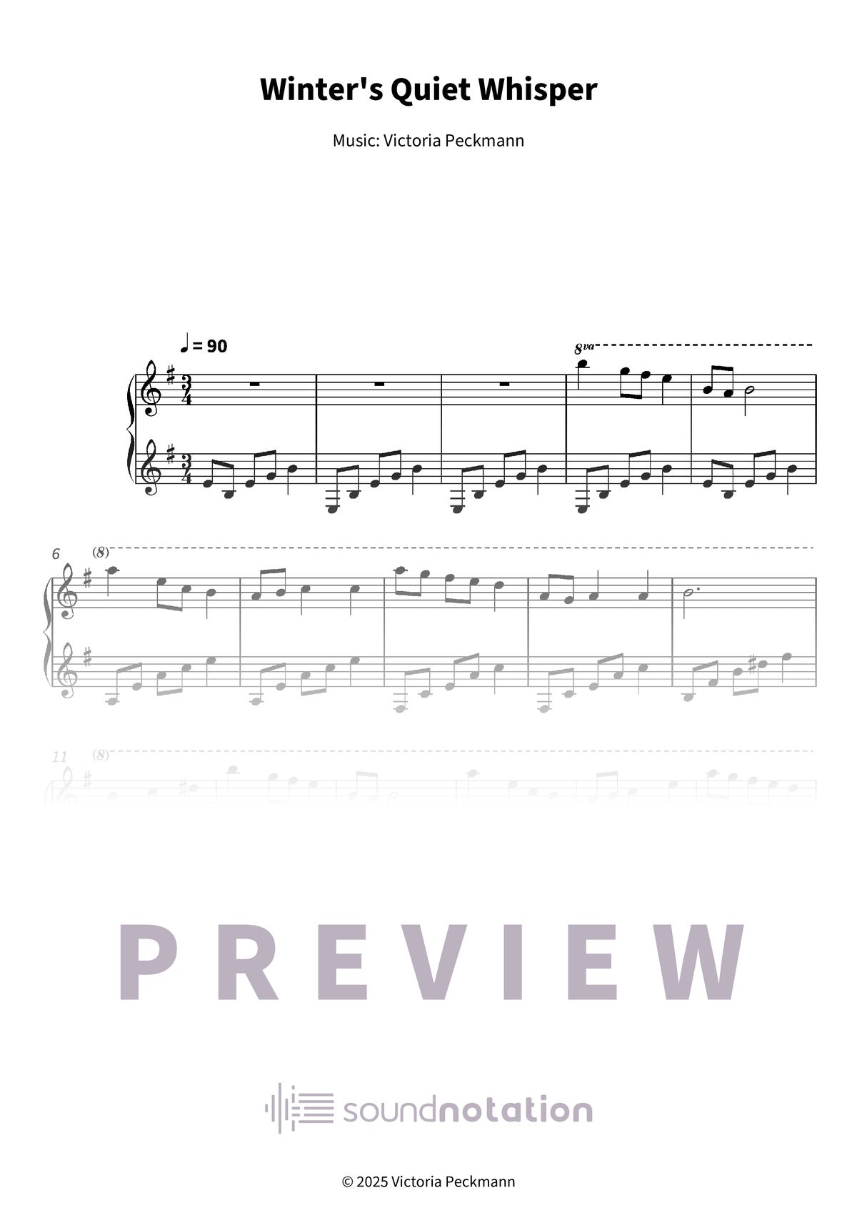 Winter's Quiet Whisper - Preview Page 1