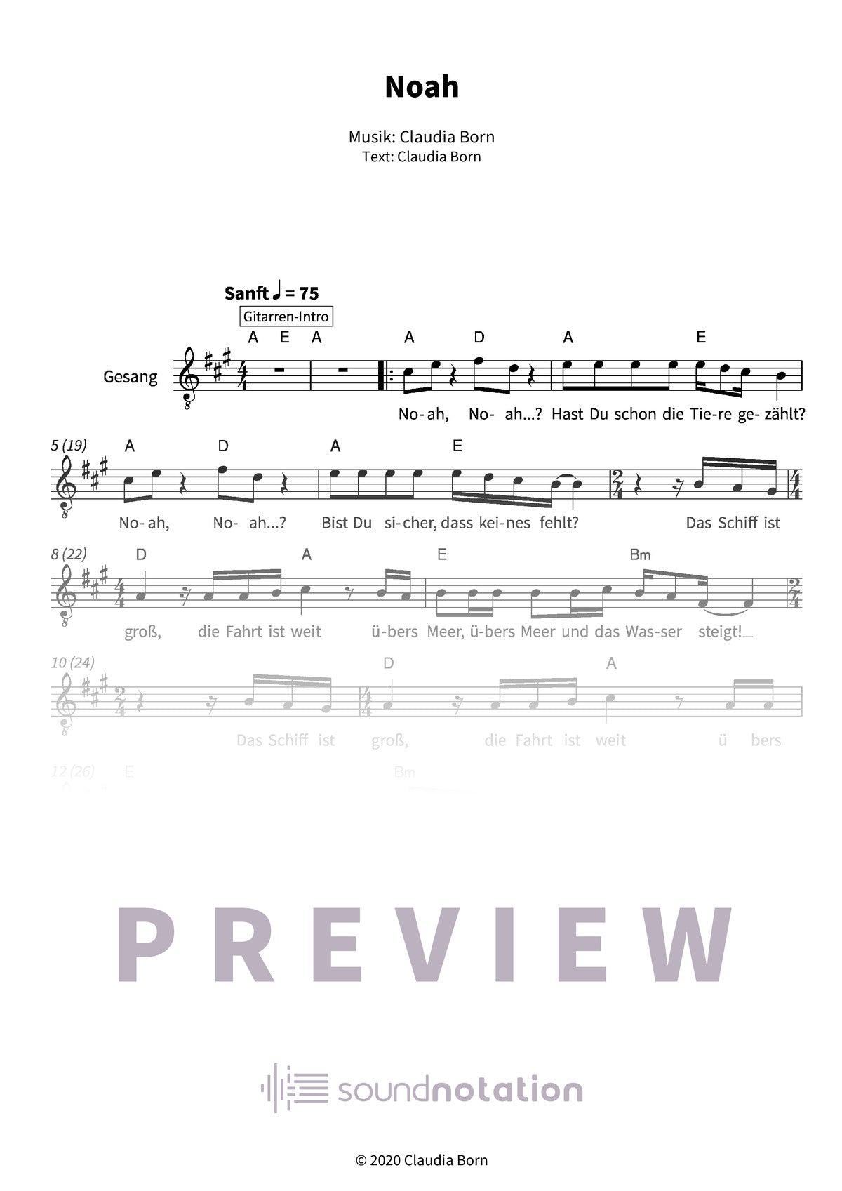 Noah - Preview Page 1