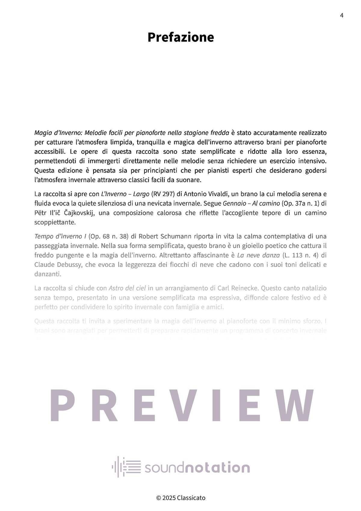 Magia d’Inverno - Preview Page 1