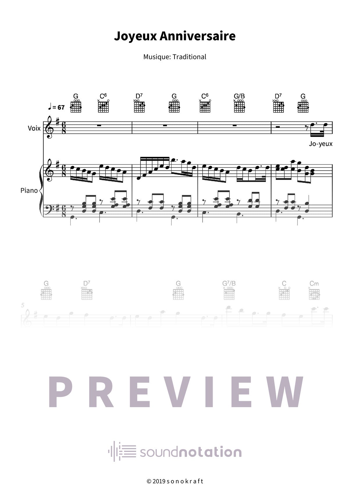 Joyeux Anniversaire - Preview Page 1