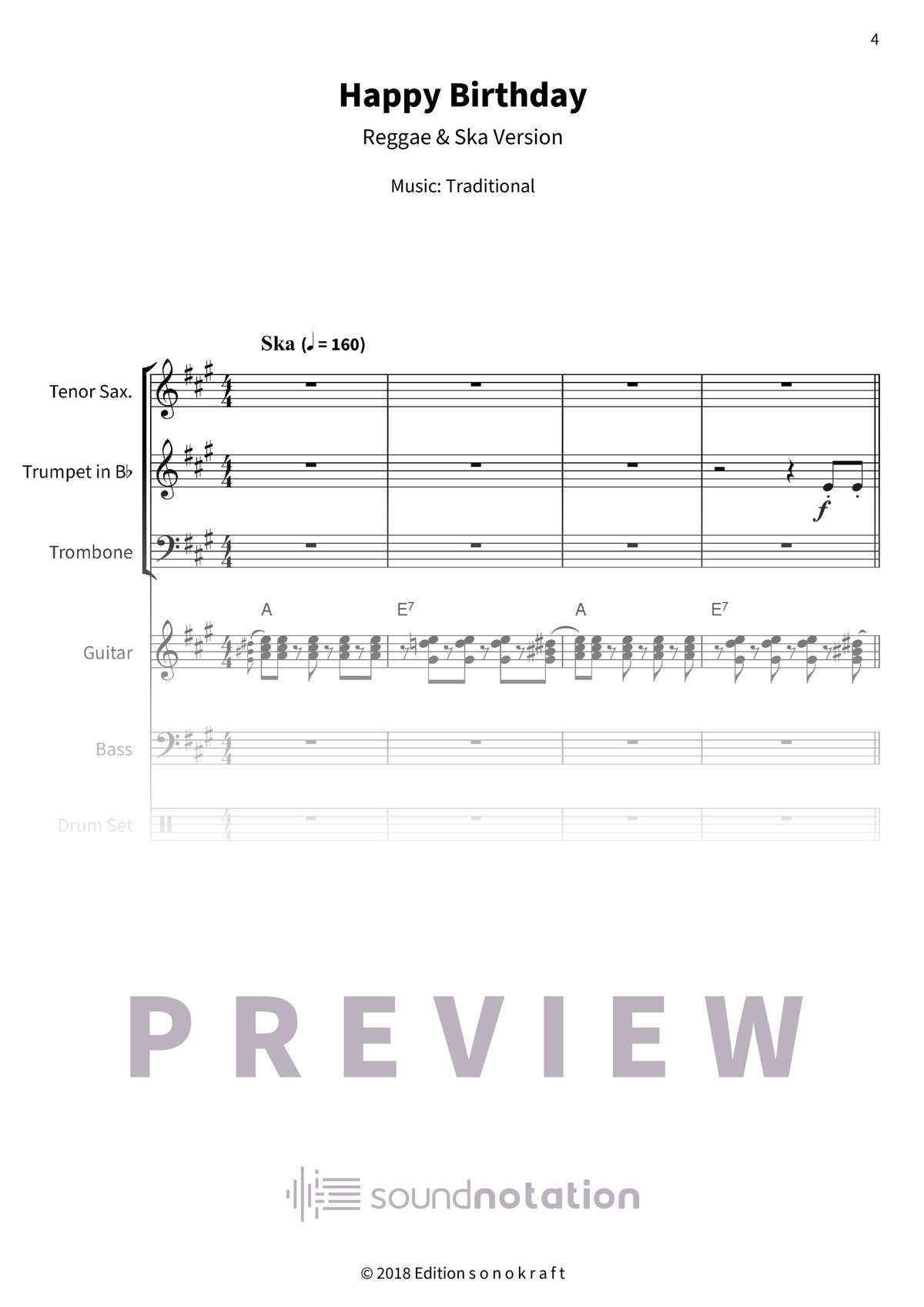 Happy Birthday - Preview Page 1