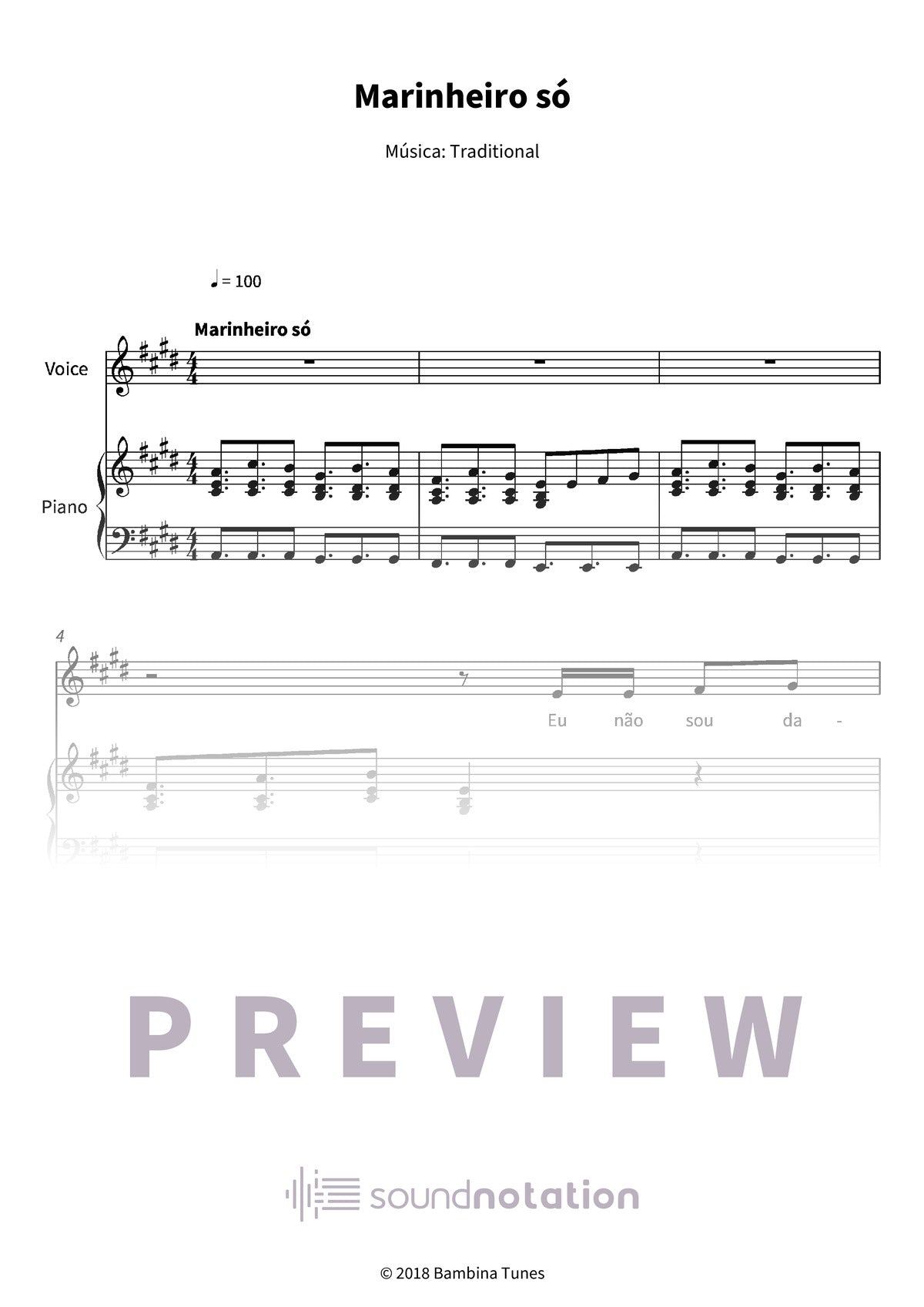 Marinheiro só - Preview Page 1