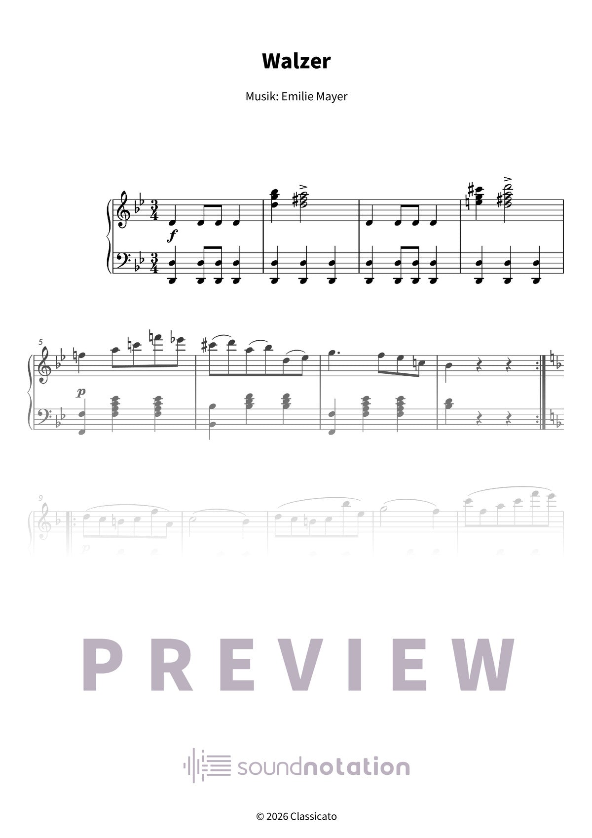 Walzer - Preview Page 1