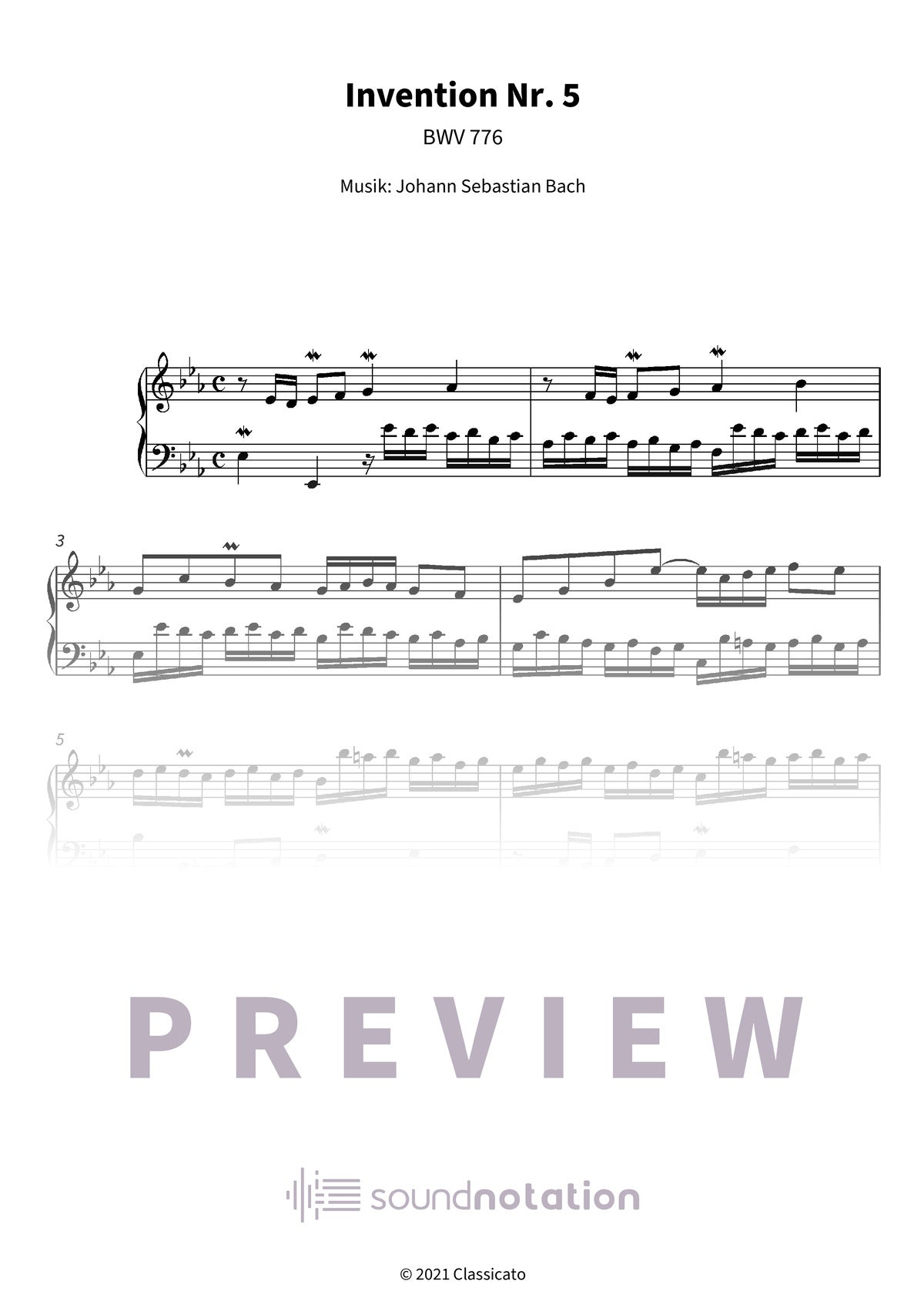 Invention Nr. 5 - Preview Page 1