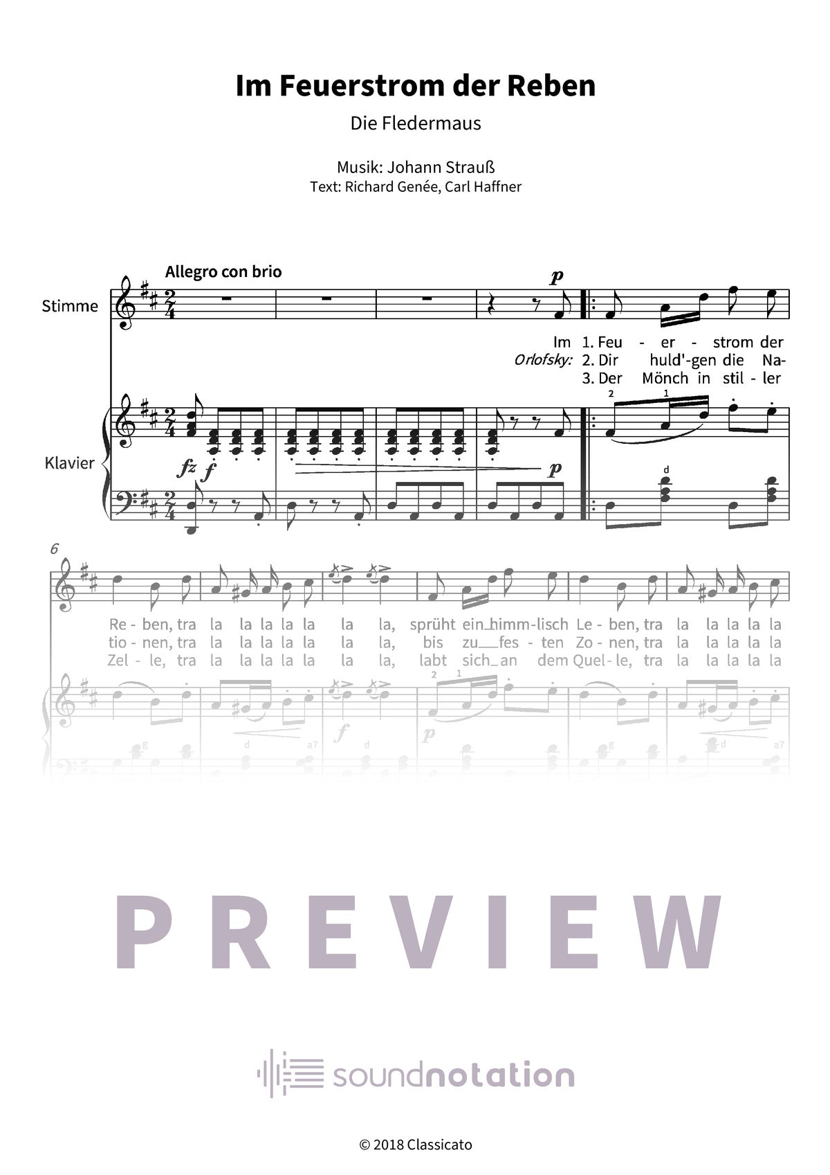 Im Feuerstrom der Reben - Preview Page 1