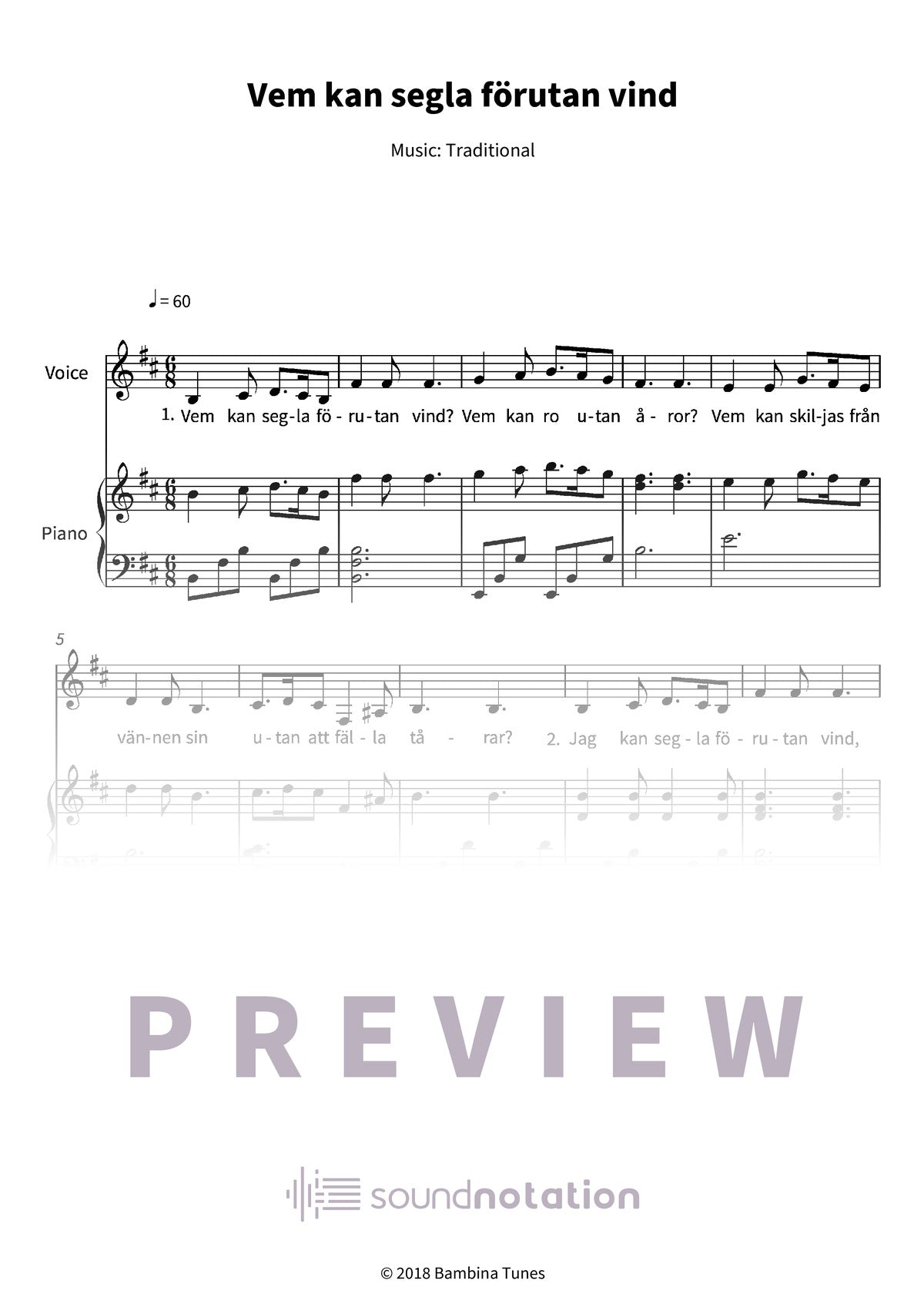 Vem Kan Segla Förutan Vind - Preview Page 1