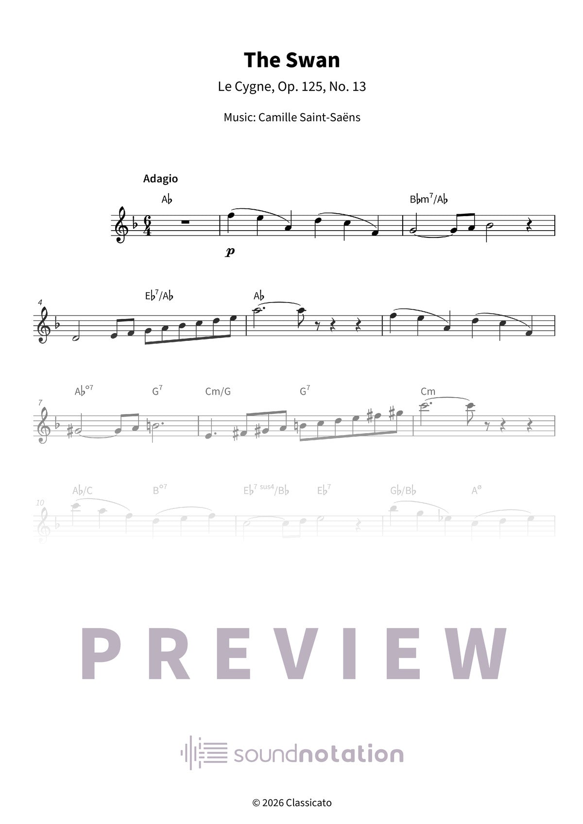 The Swan - Preview Page 1