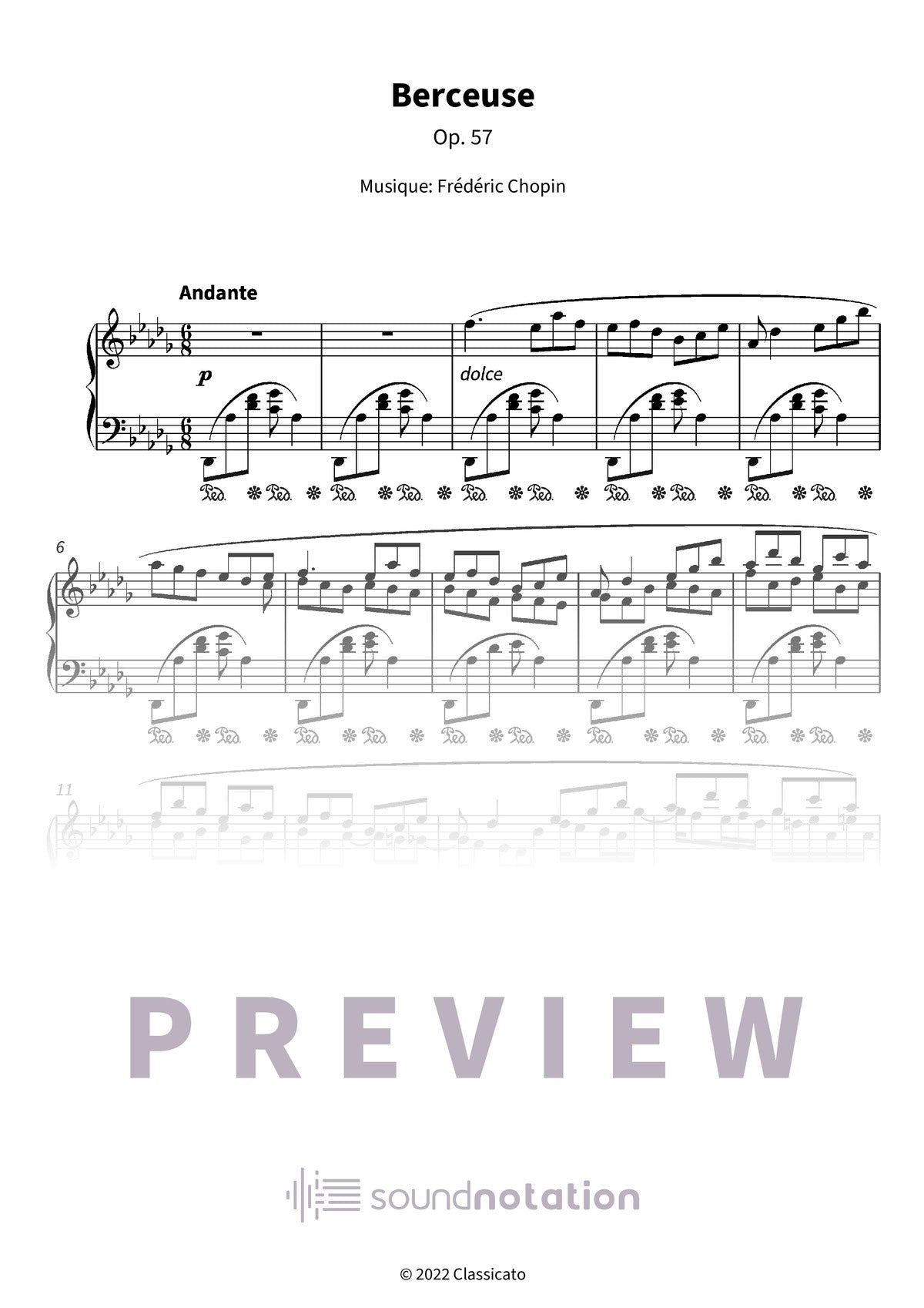 Berceuse - Preview Page 1
