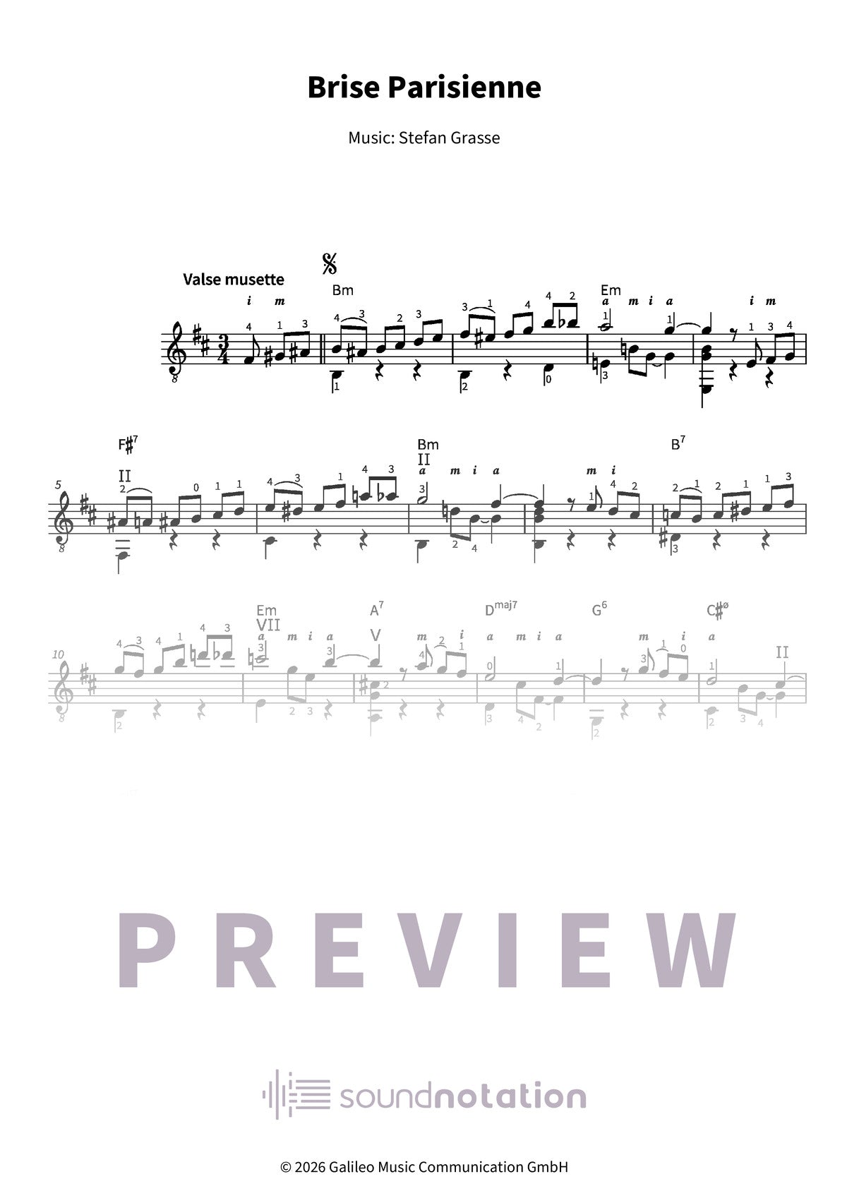 Brise Parisienne - Preview Page 1
