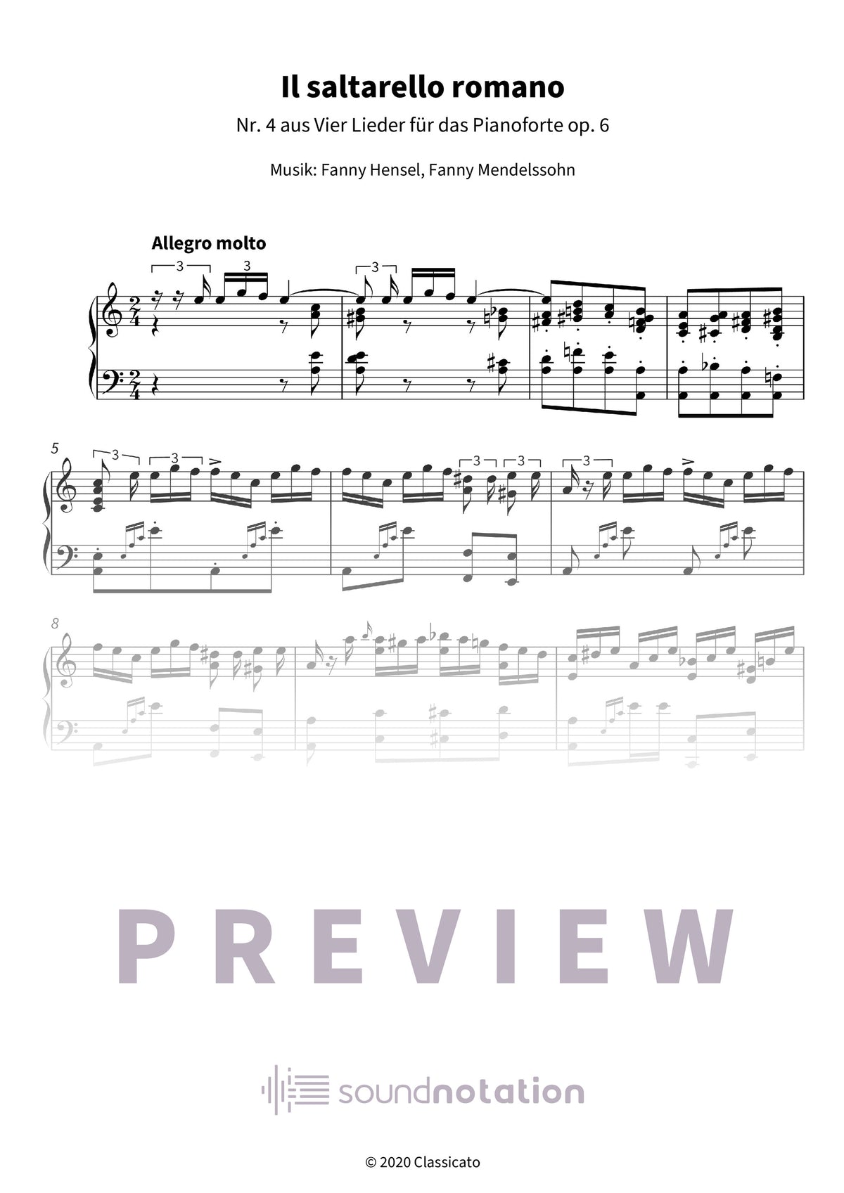 Il saltarello romano - Preview Page 1
