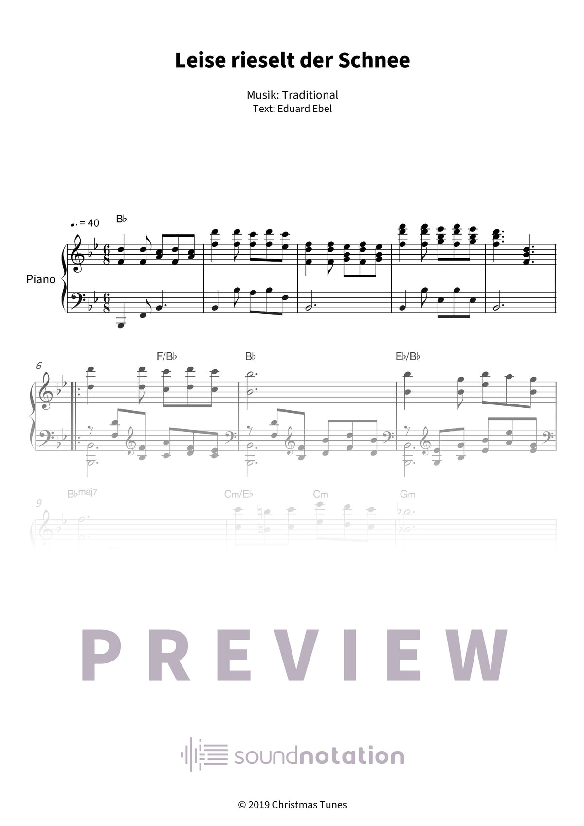 Leise rieselt der Schnee - Preview Page 1