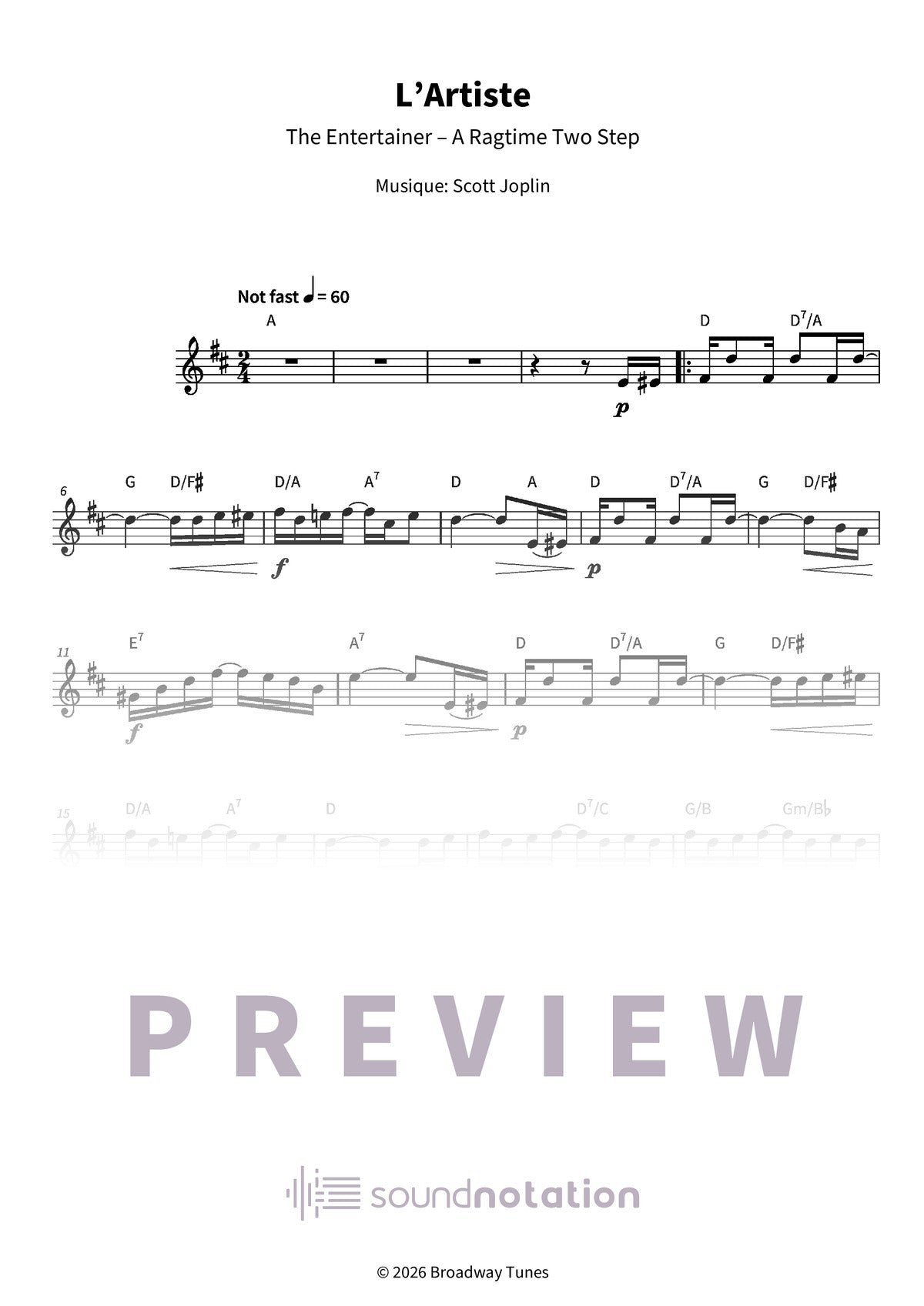 L’Artiste - Preview Page 1