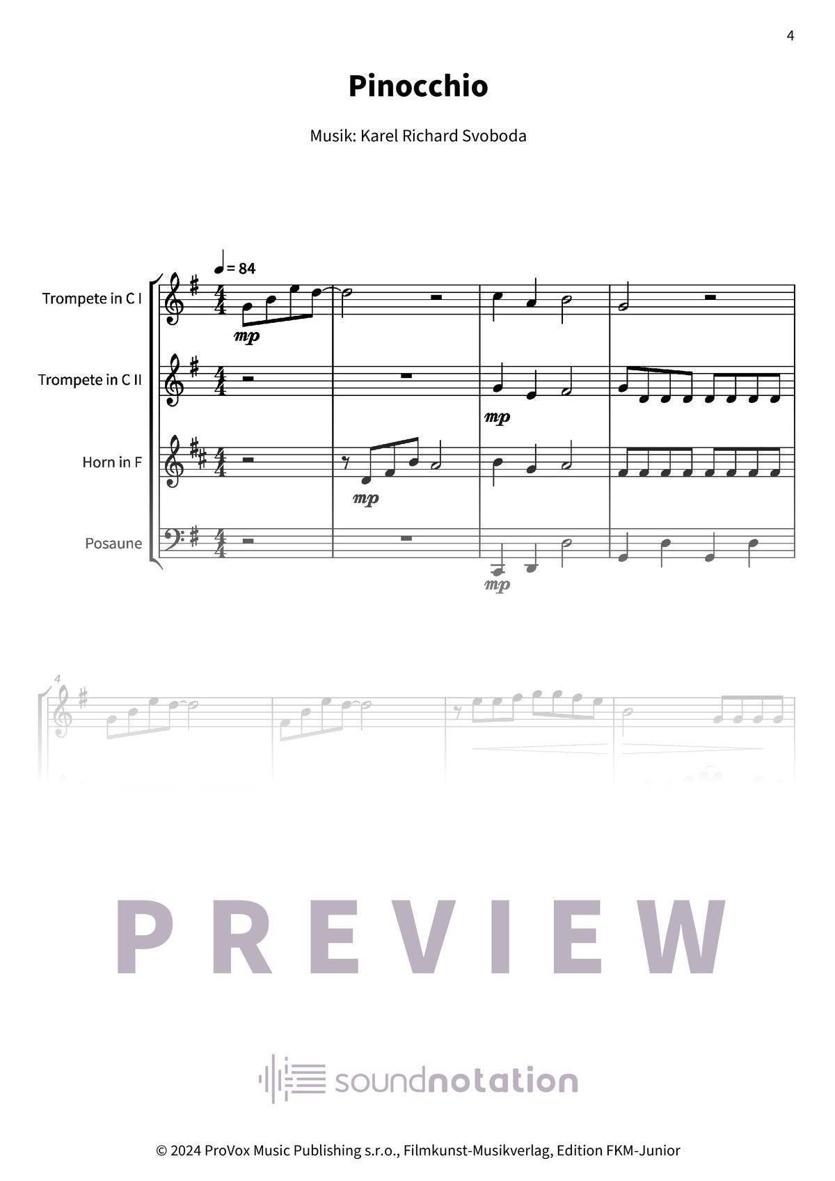Pinocchio - Preview Page 1