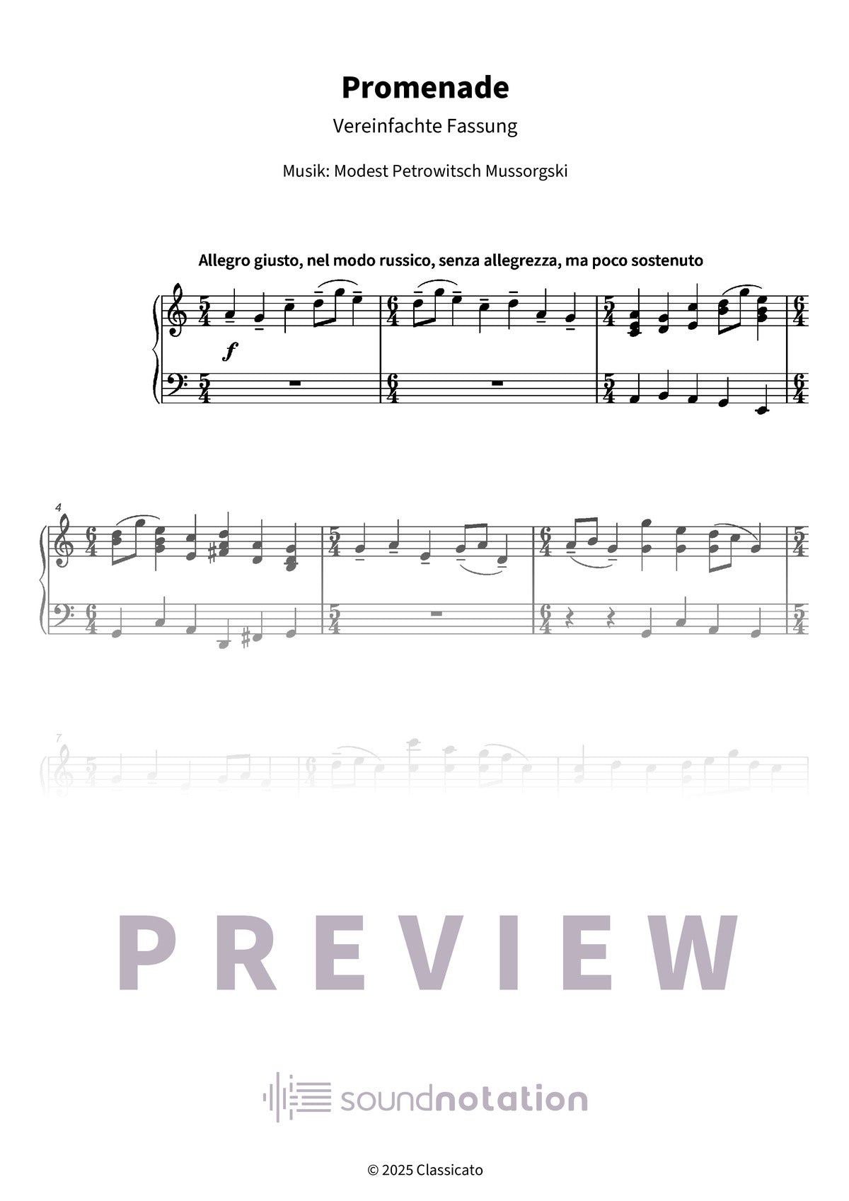 Promenade - Preview Page 1