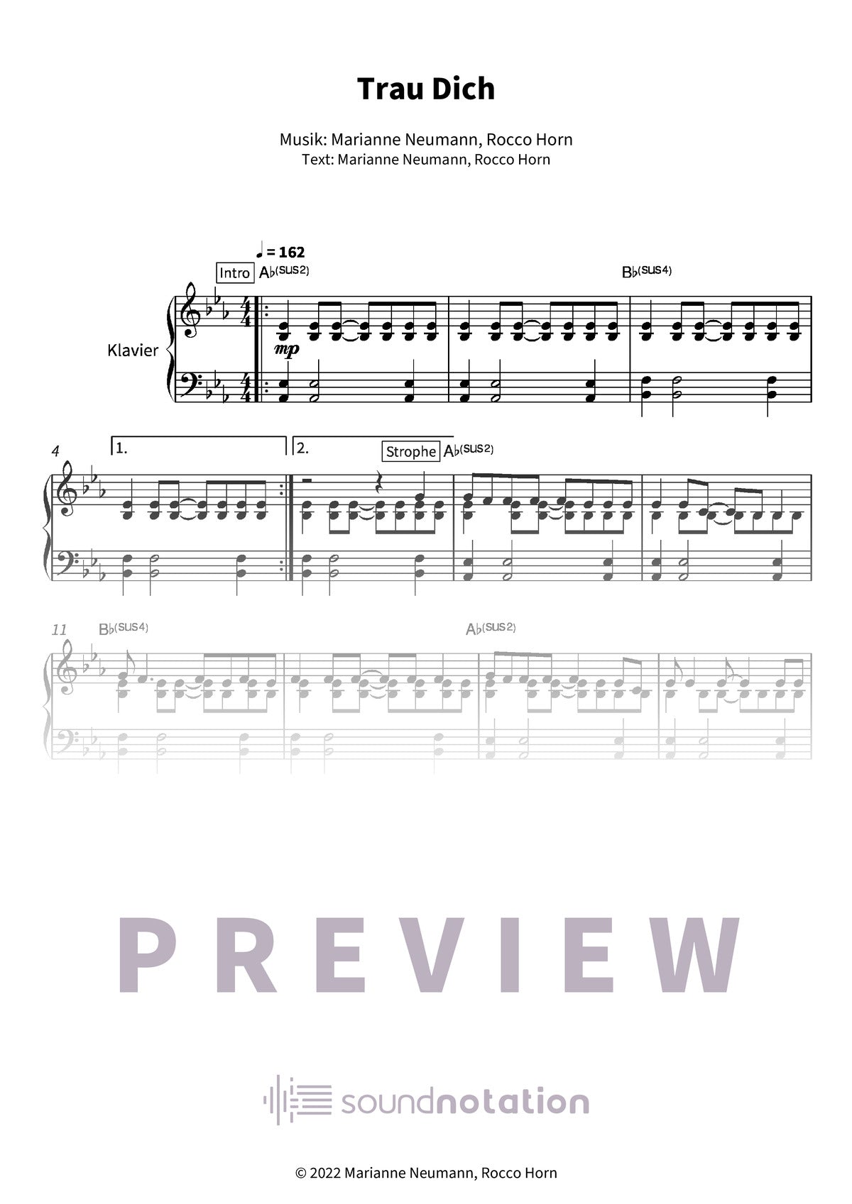 Trau Dich - Preview Page 1