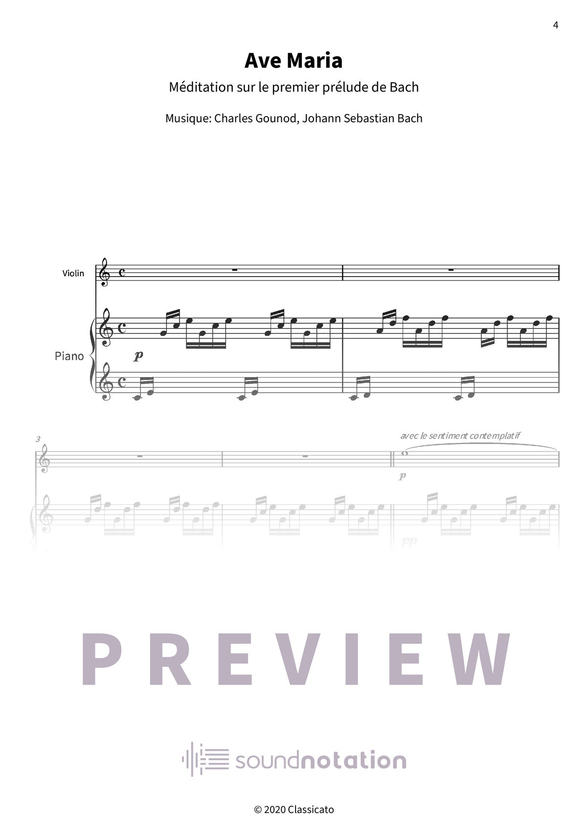 Ave Maria - Preview Page 1