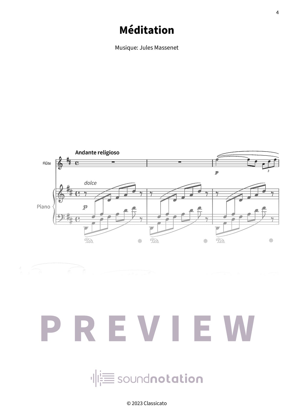 Méditation - Preview Page 1