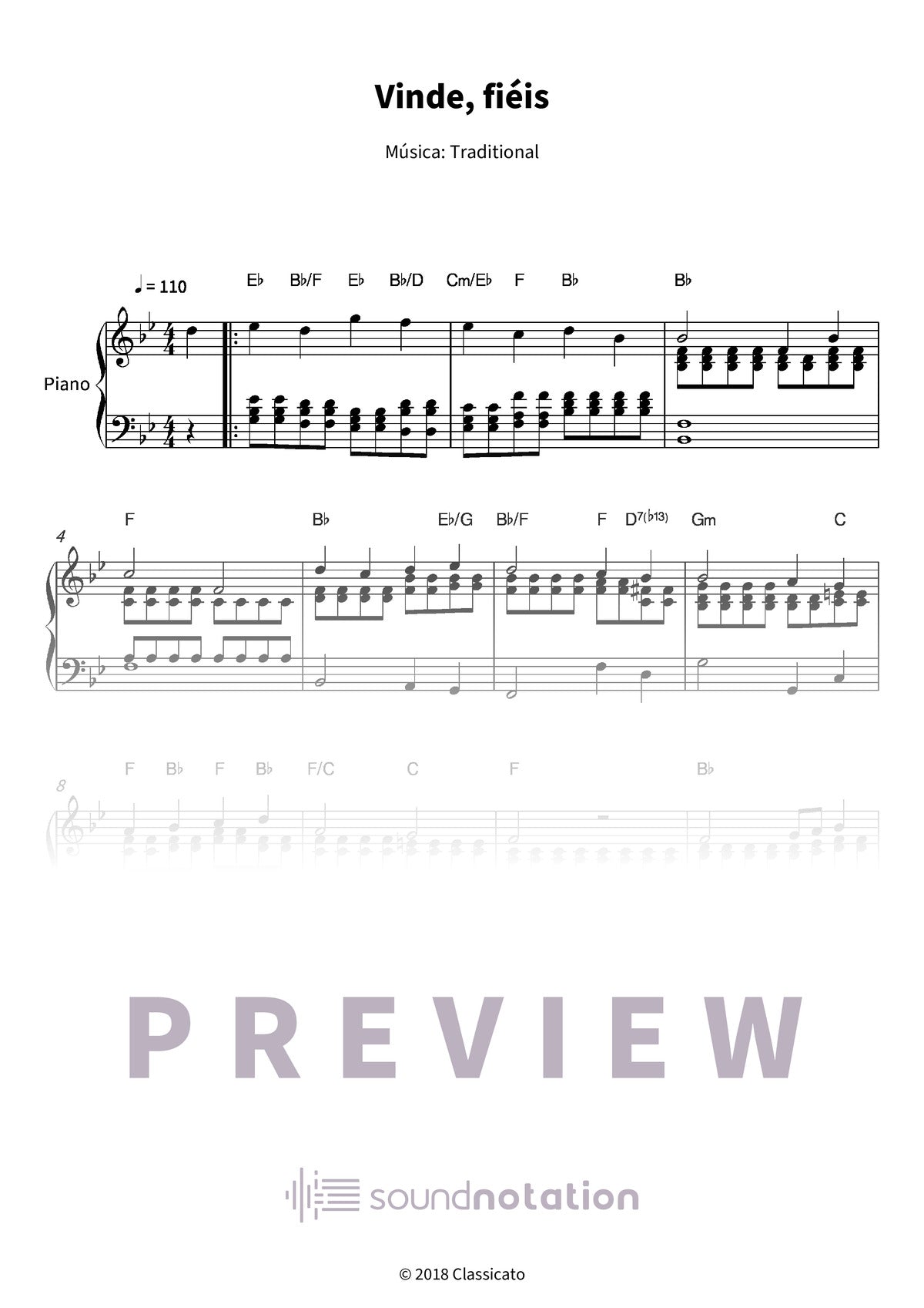 Vinde, fiéis - Preview Page 1