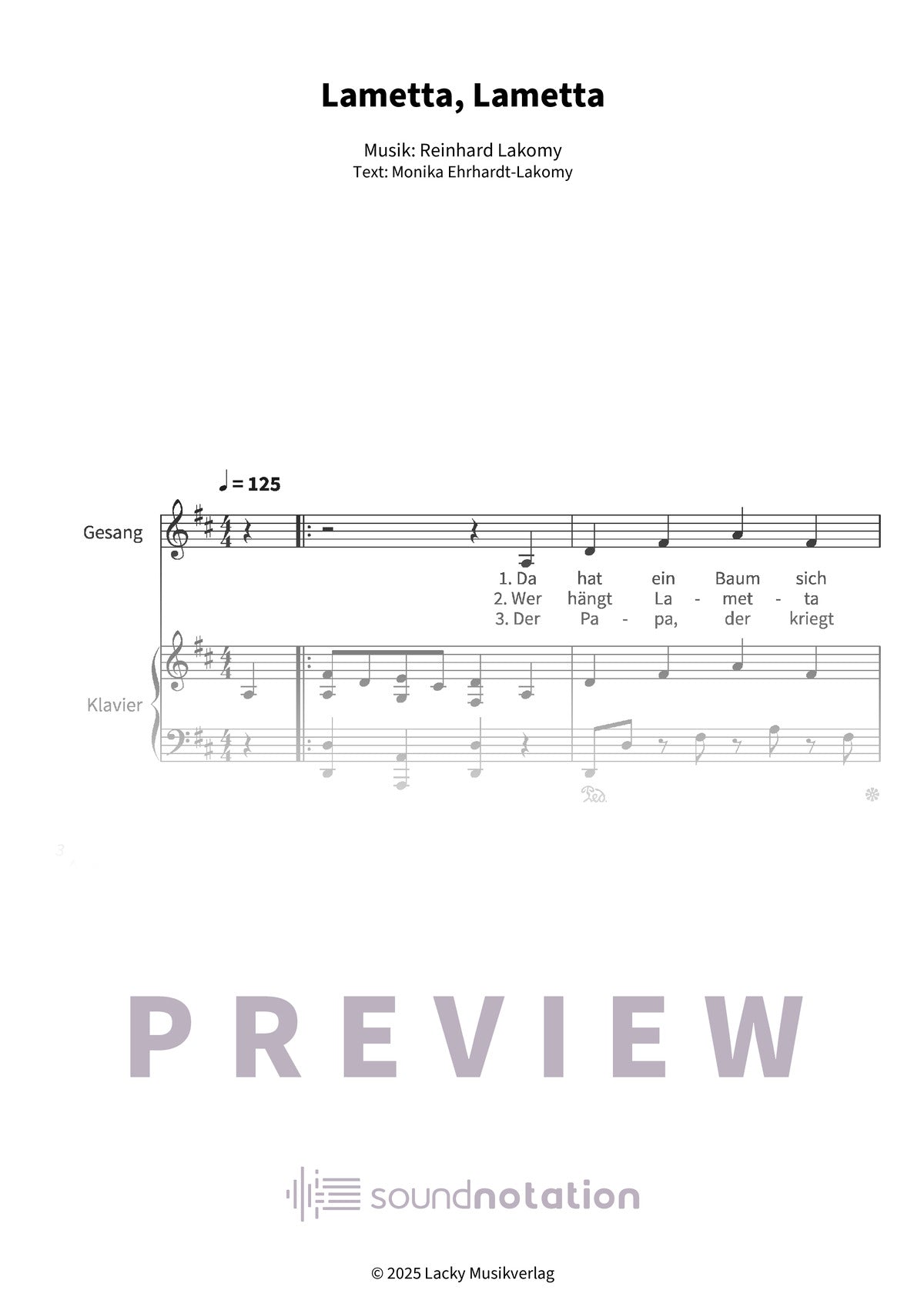Lametta, Lametta - Preview Page 1