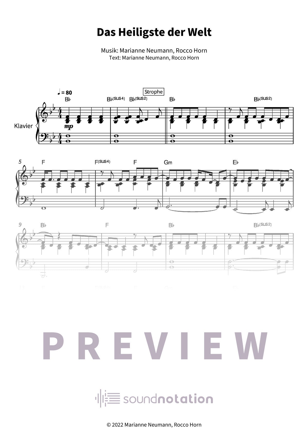 Das Heiligste der Welt - Preview Page 1