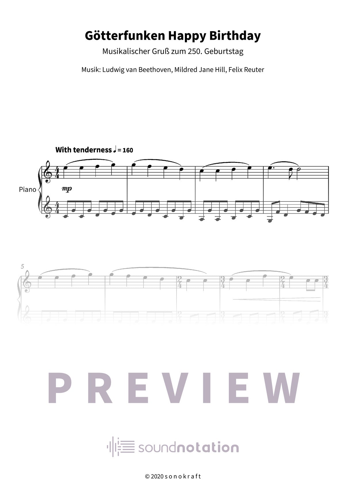 Götterfunken Happy Birthday - Preview Page 1