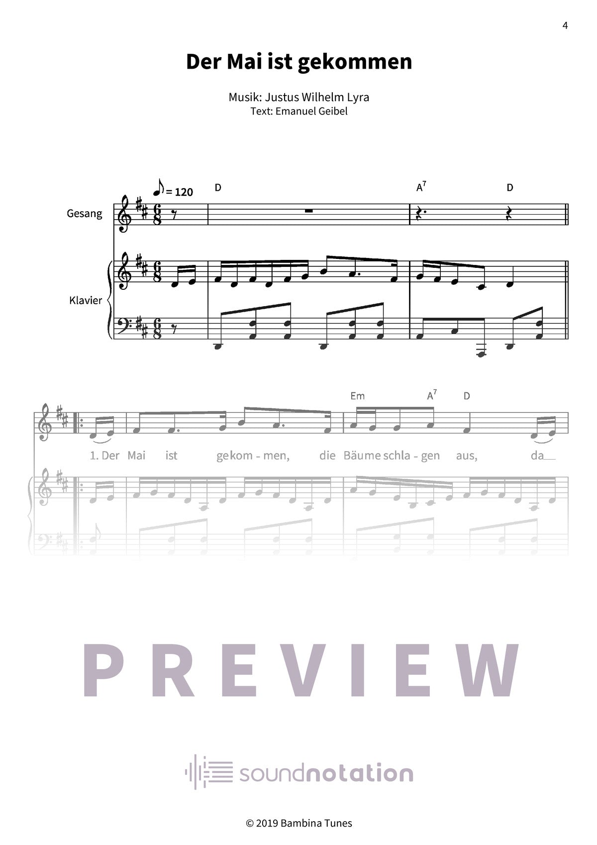 Der Mai ist gekommen - Preview Page 1