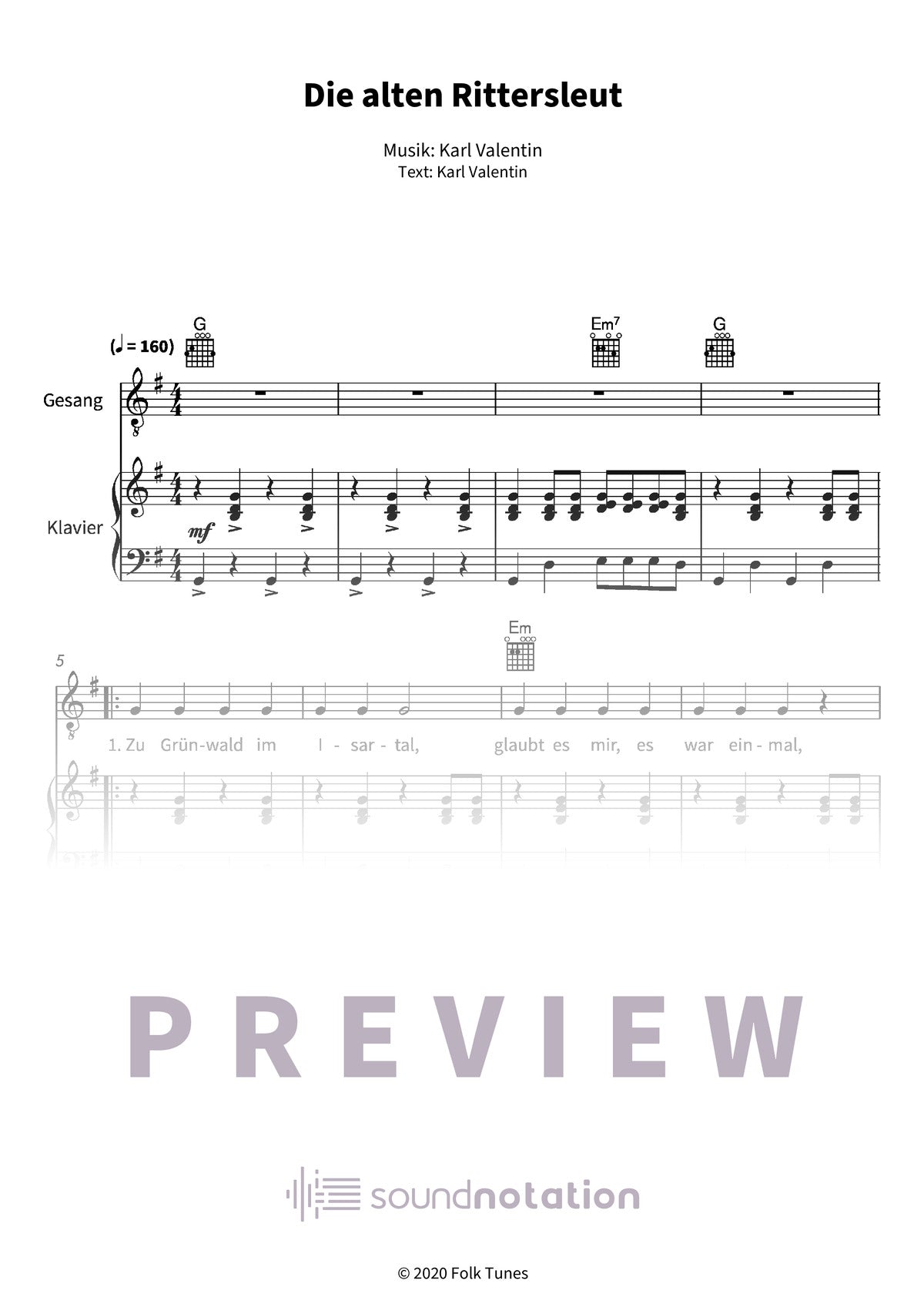 Die alten Rittersleut - Preview Page 1