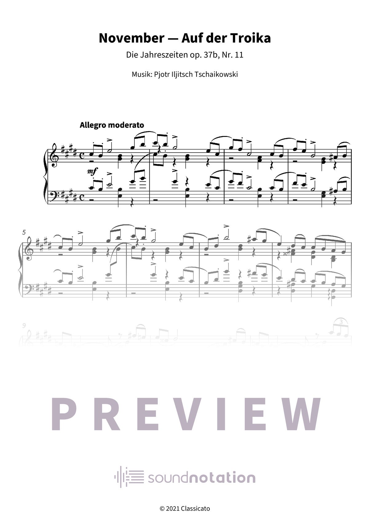 November — Auf der Troika - Preview Page 1