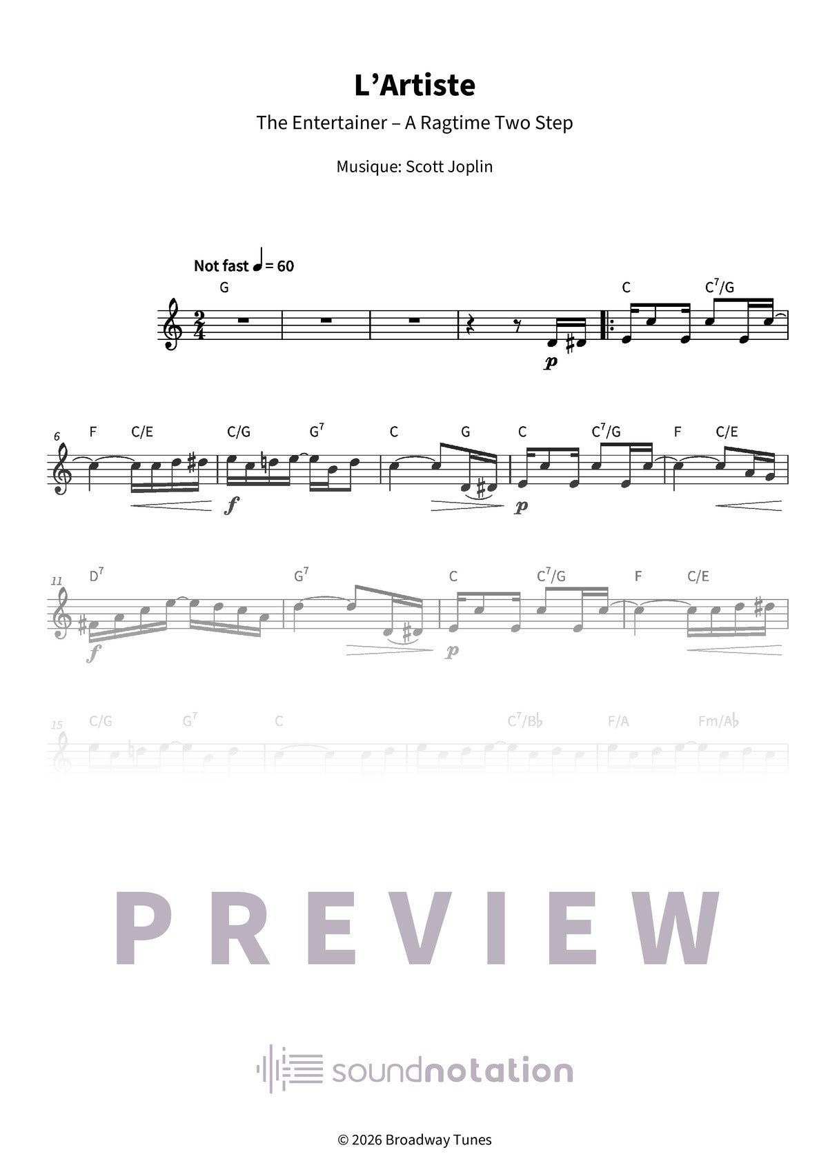 L’Artiste - Preview Page 1