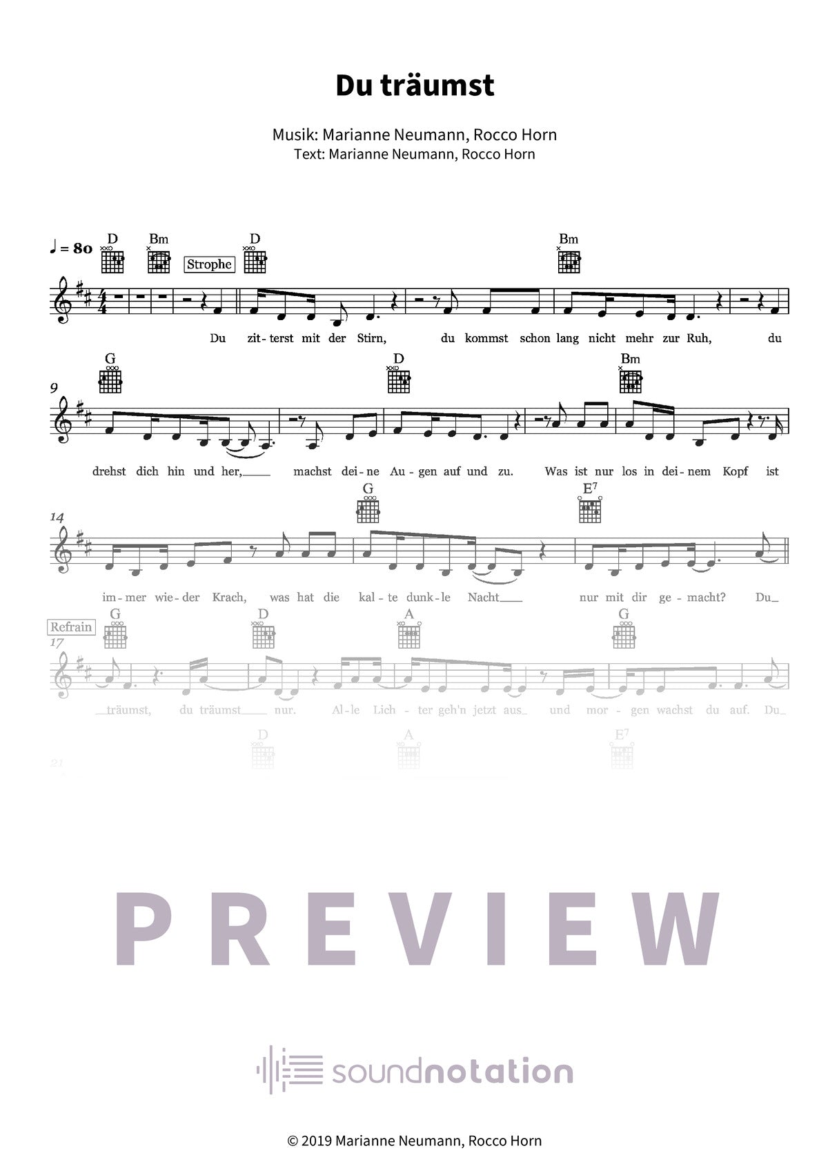 Du träumst - Preview Page 1