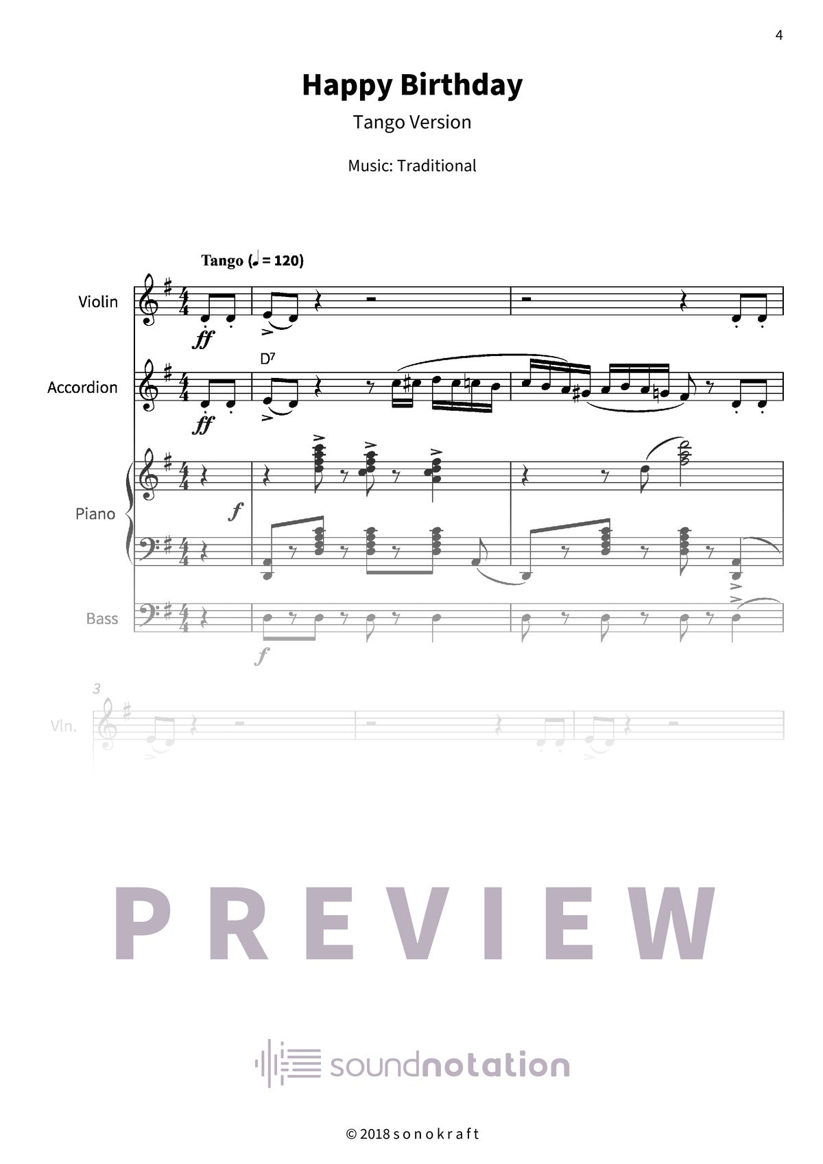 Happy Birthday - Preview Page 1