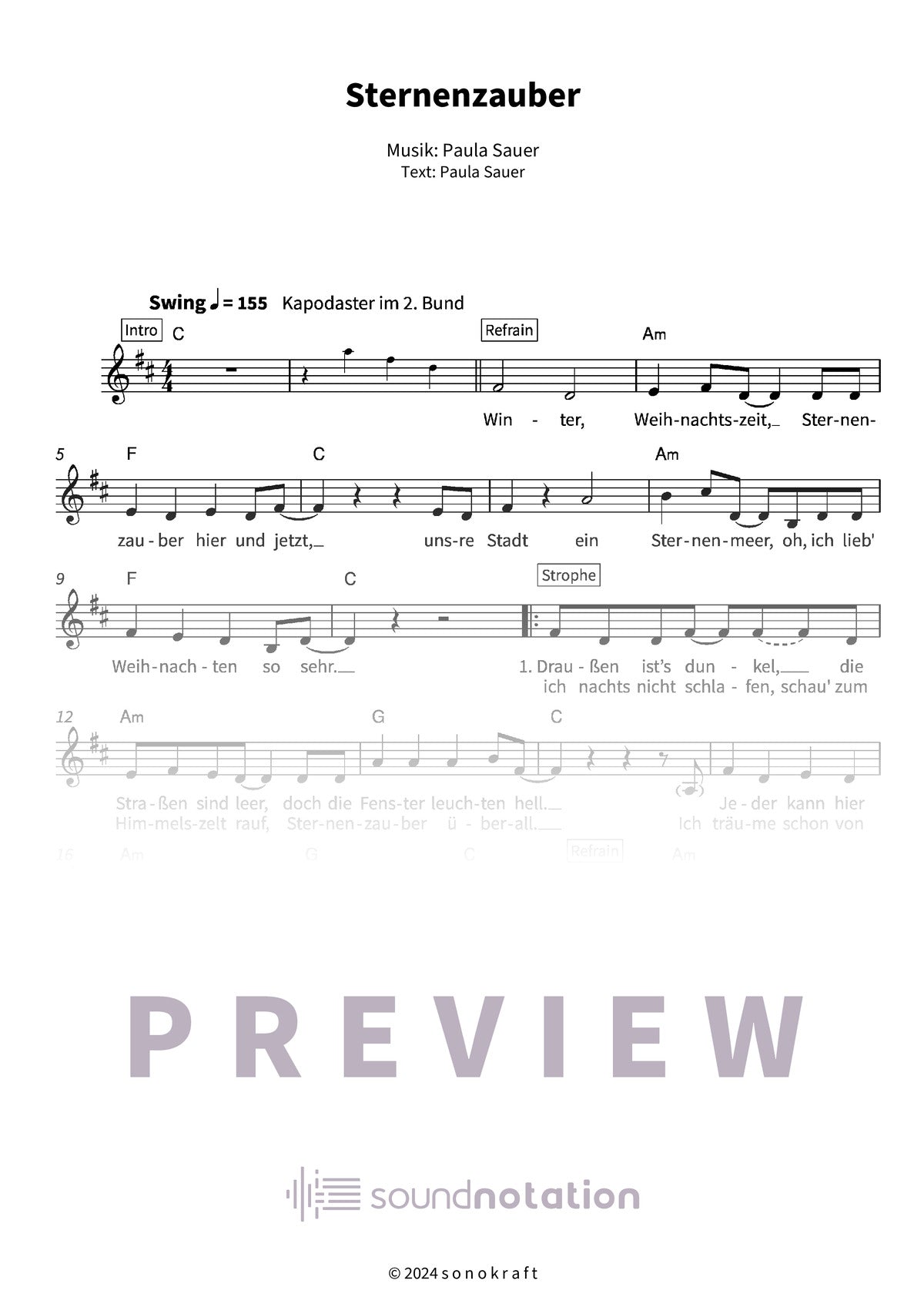 Sternenzauber - Preview Page 1