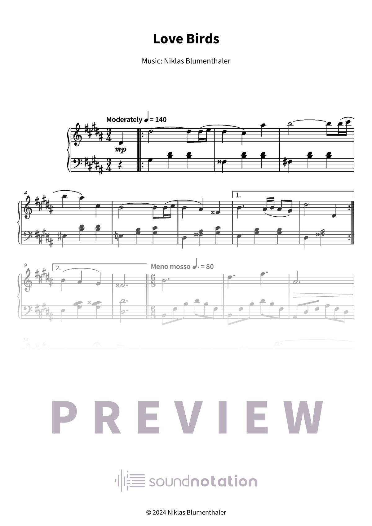 Love Birds - Preview Page 1