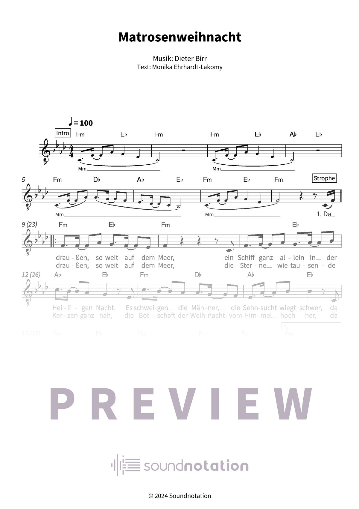 Matrosenweihnacht - Preview Page 1