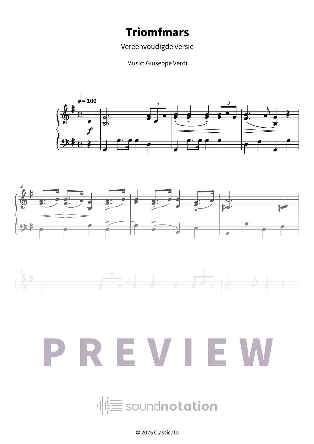 Triomfmars - Preview Page 1