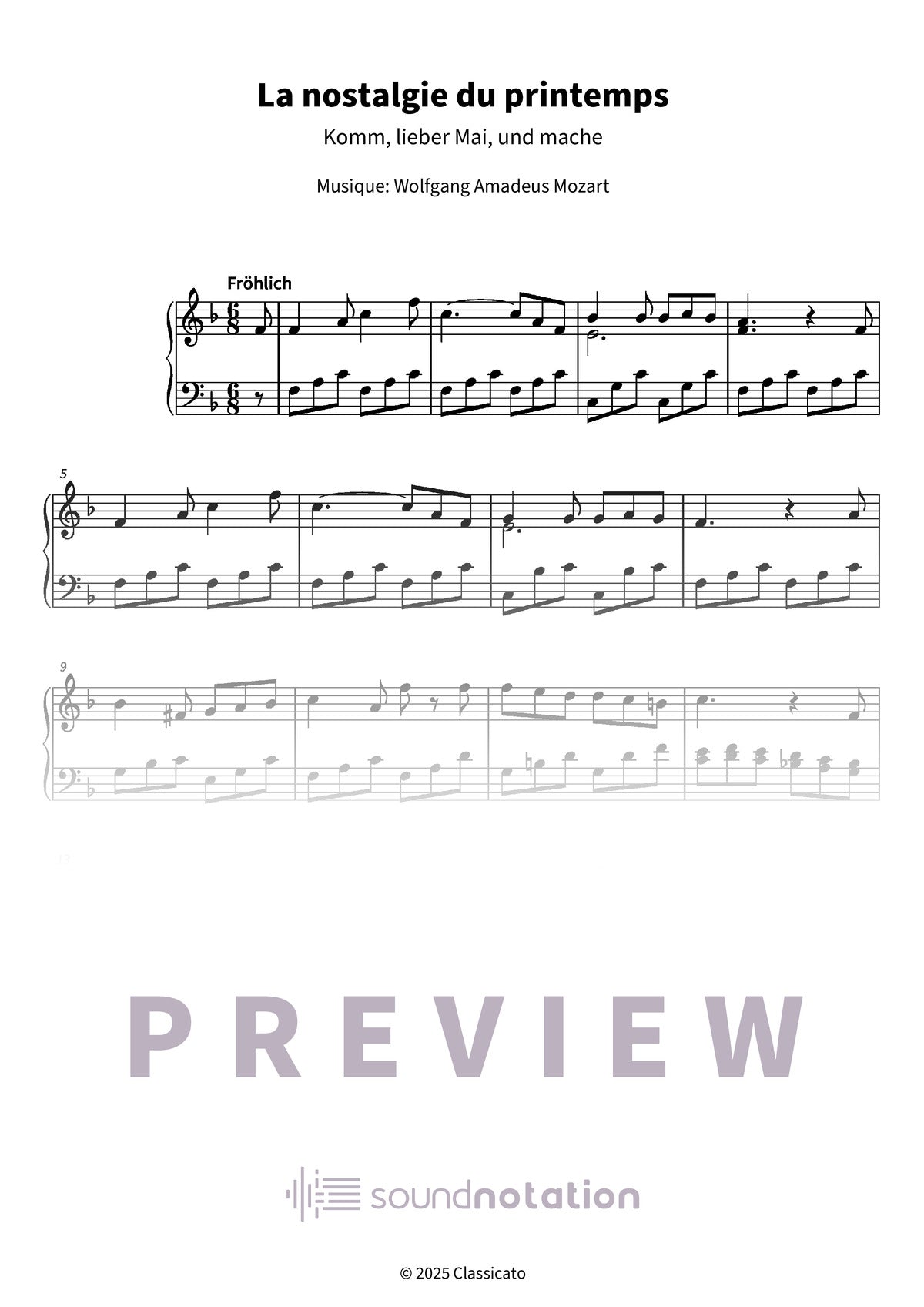 La nostalgie du printemps - Preview Page 1