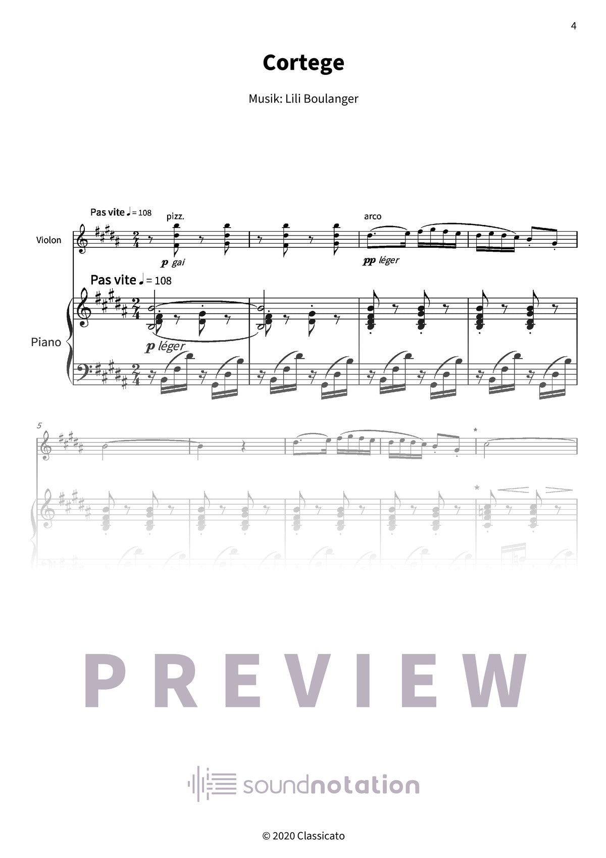 Cortege - Preview Page 1