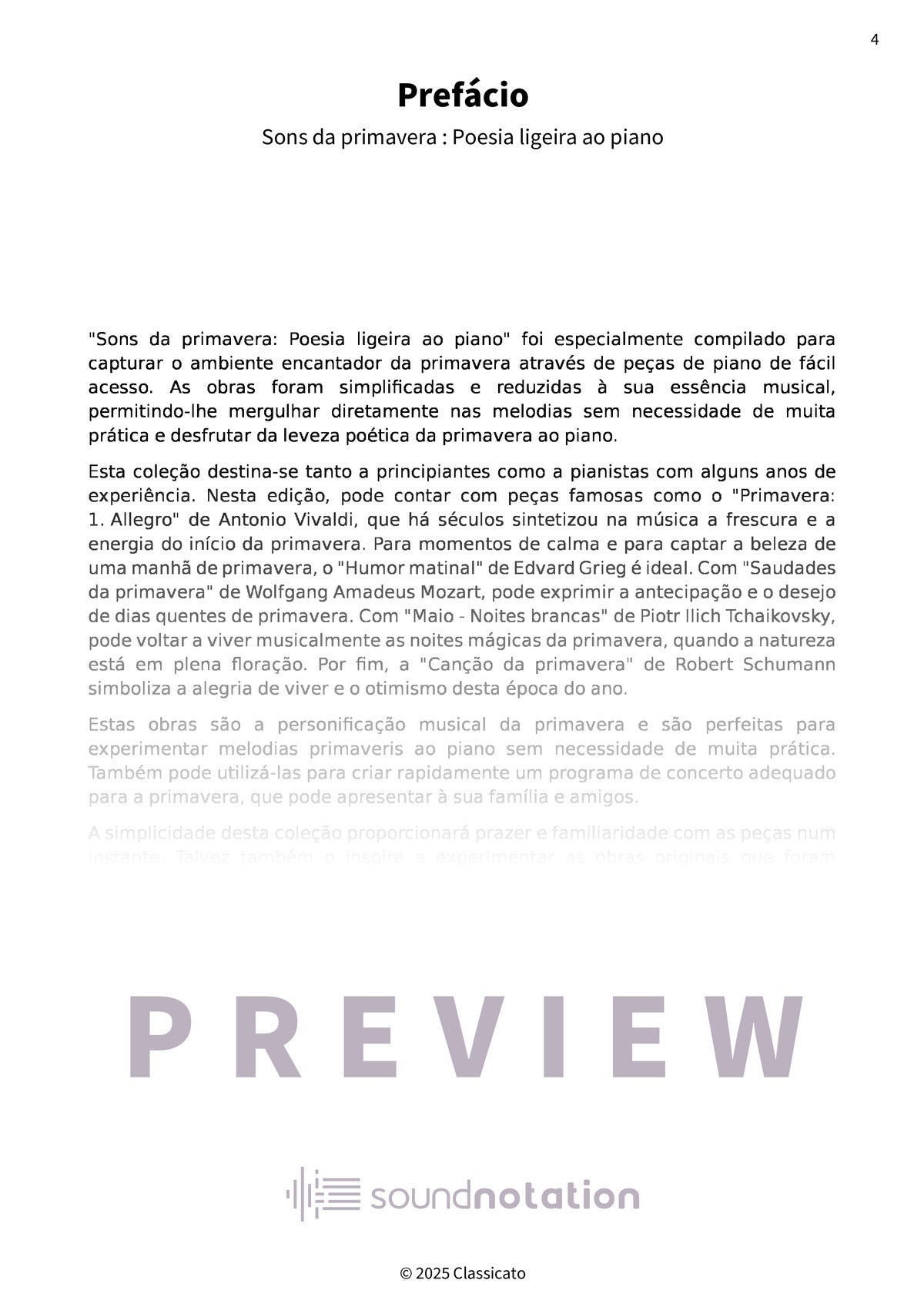 Sons da primavera - Preview Page 1