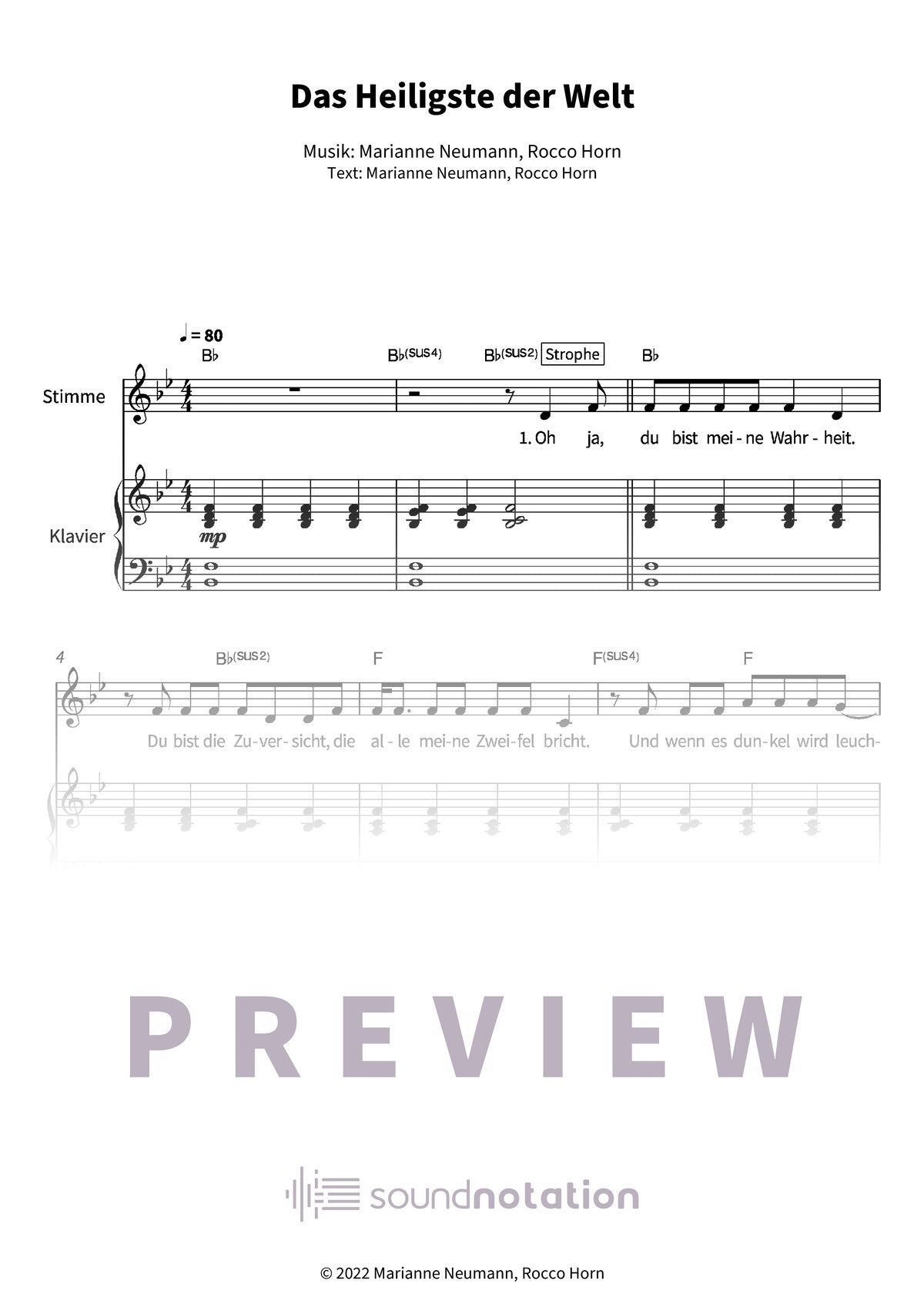 Das Heiligste der Welt - Preview Page 1