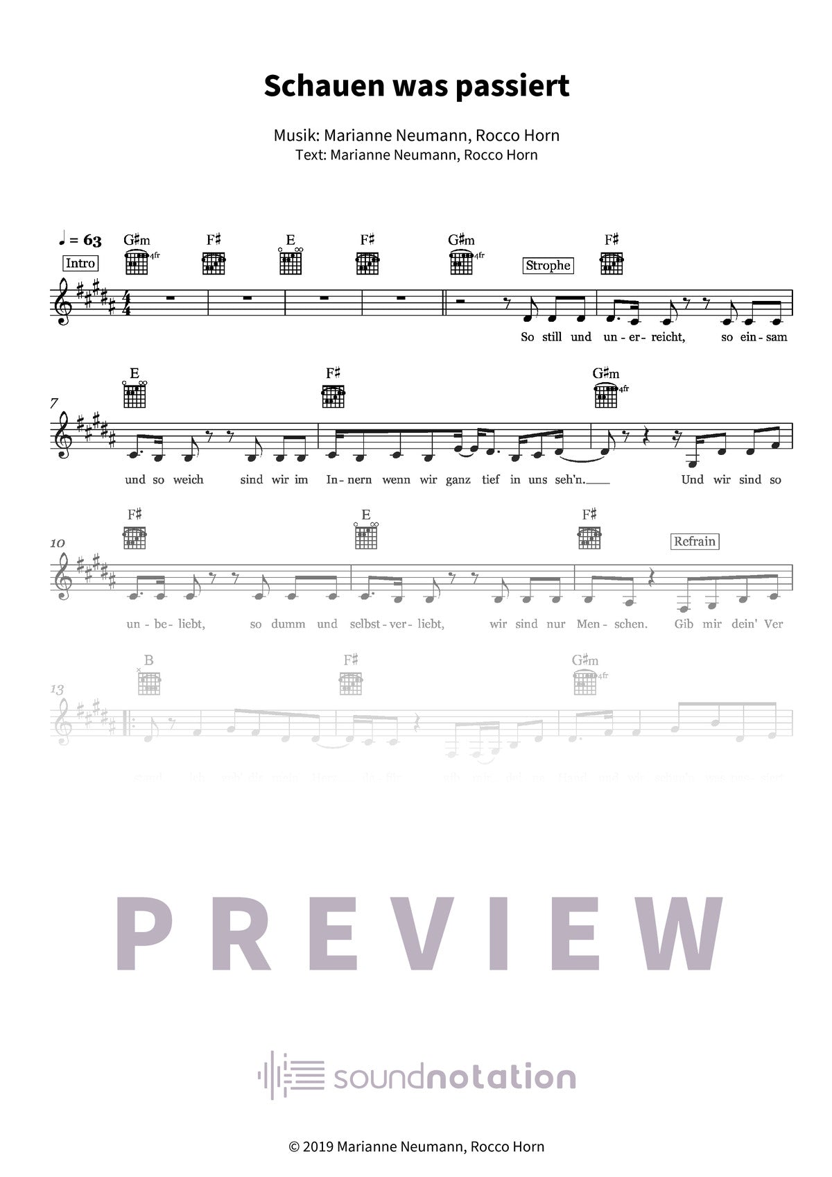Schauen was passiert - Preview Page 1